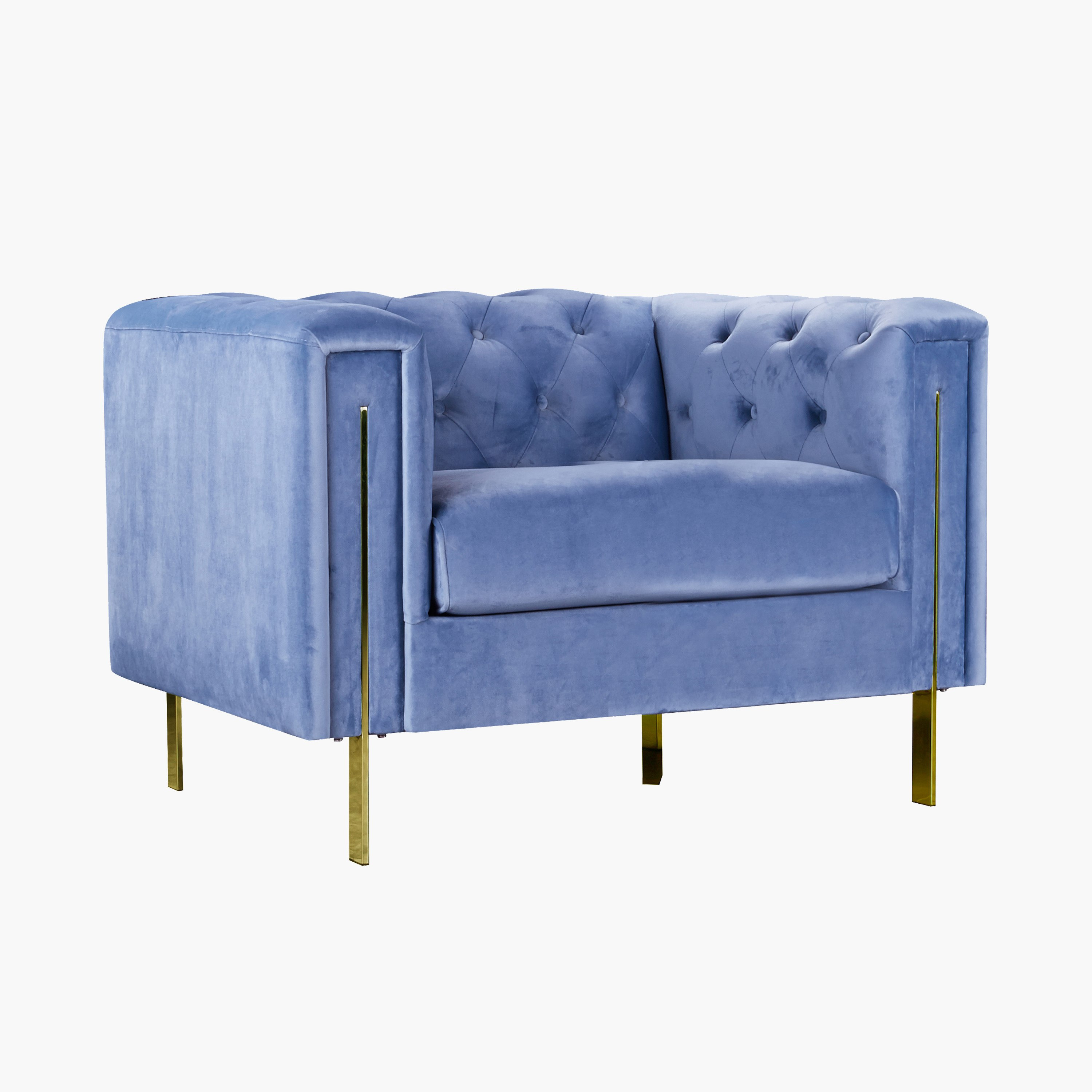 Bluzo Tufted 1-Seater Sofa-hbxlivingroom-sofasandarmchairs-sofas-image-2