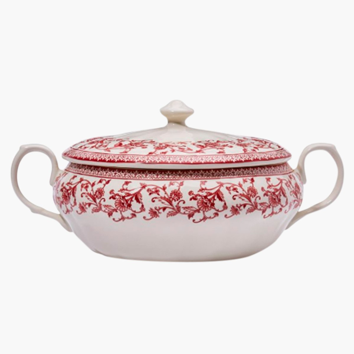 وعاء بغطاء بطبعات أستر من كلايتن - 24 سم-hbxdecorandfurnishings-tabletop-serveware-image-1