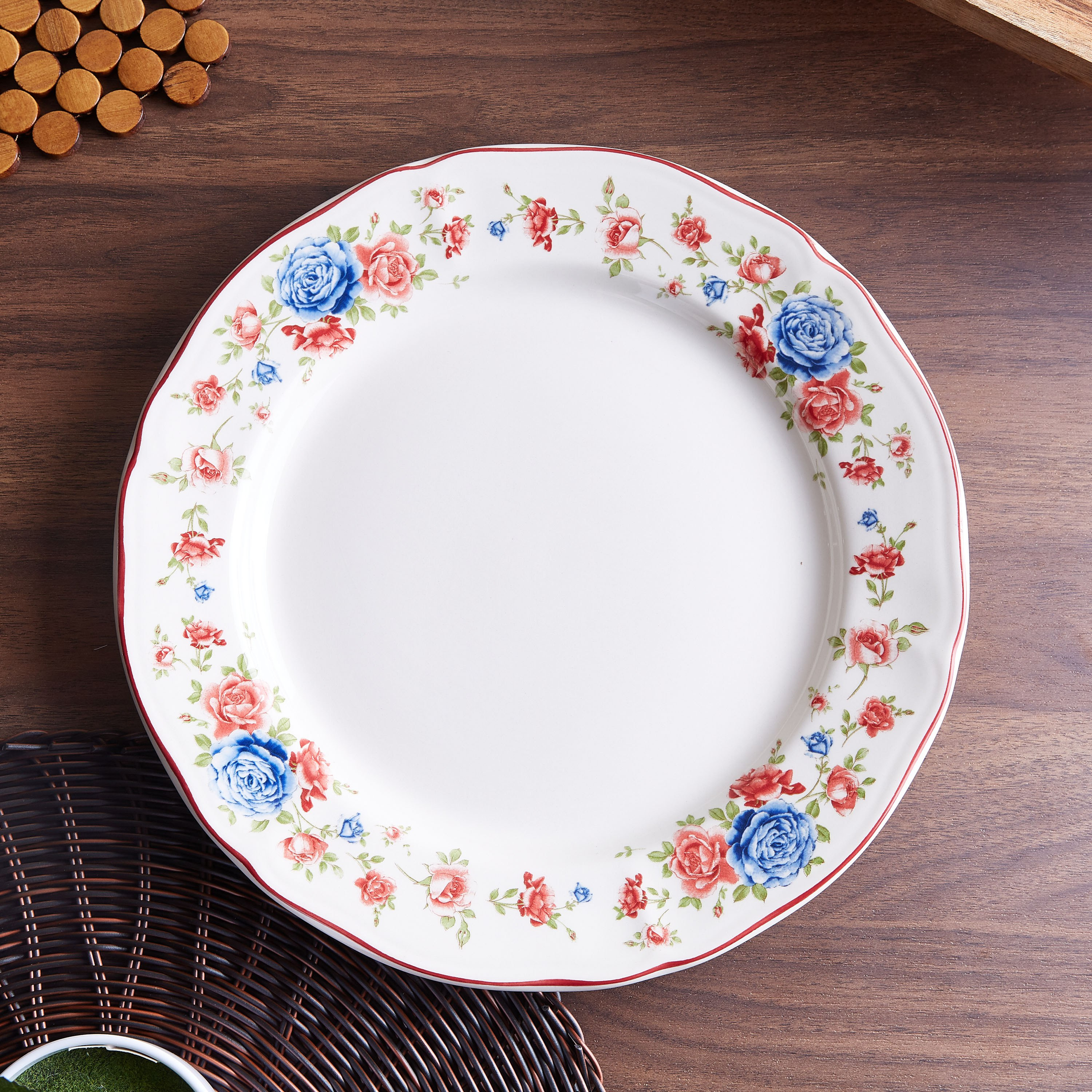 صحن كوتيدج روز من كلايتان - 31 سم-hbxdecorandfurnishings-tabletop-crockery-image-2