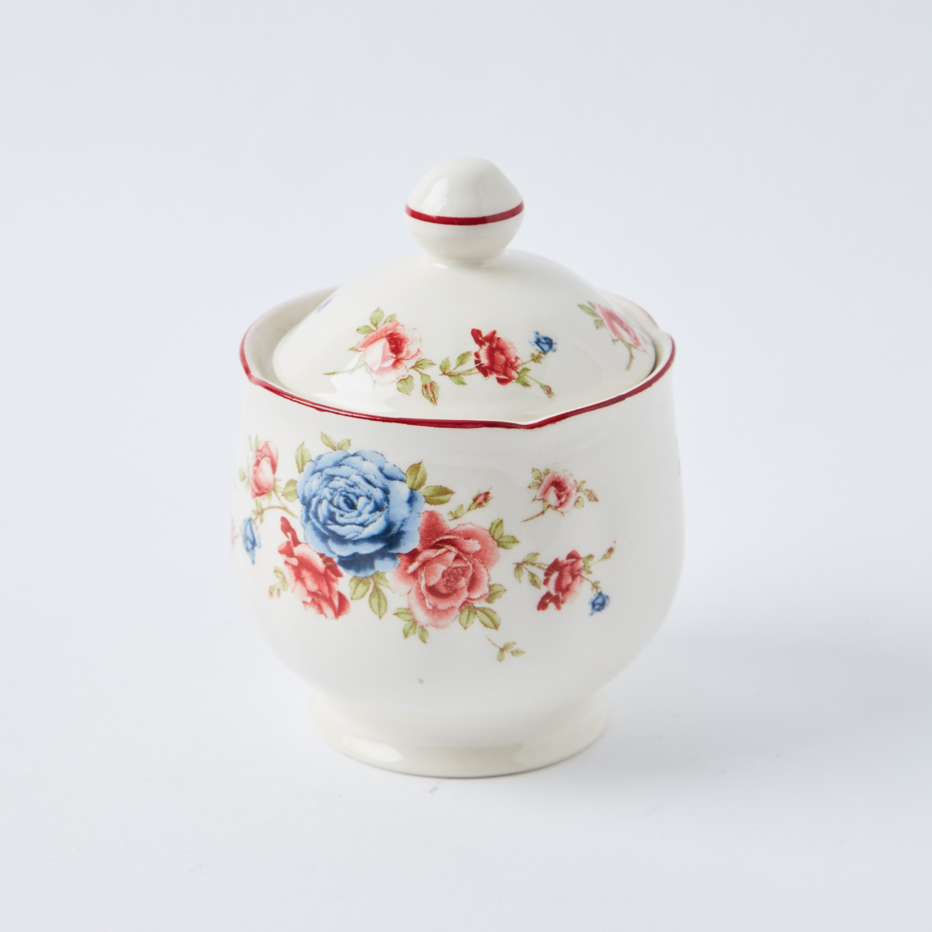 وعاء سكر مع غطاء بطبعات أزهار إليجنت من كلايتان - 280 سم-hbxhomeware-hbxkitchen-image-4