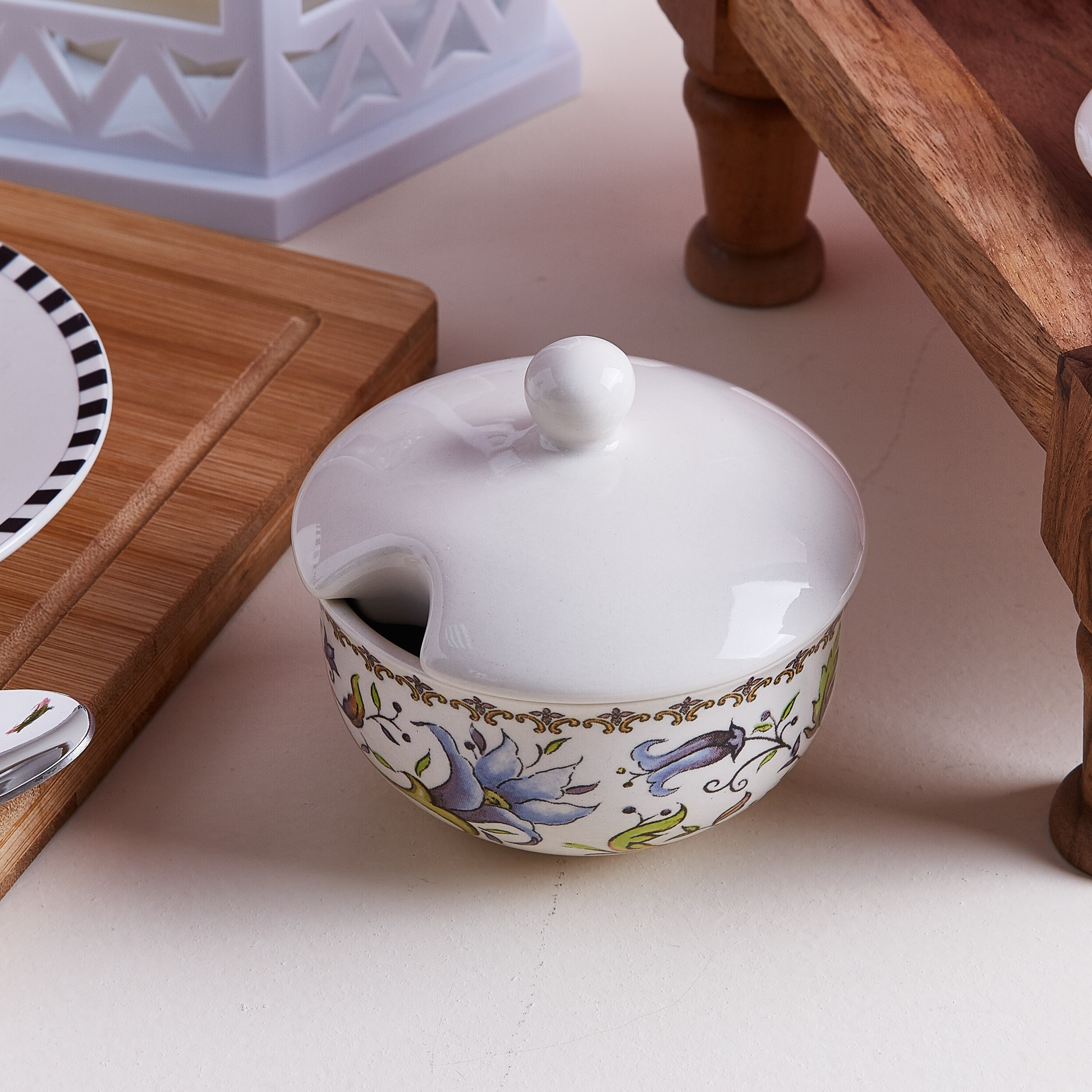 وعاء سكر مع غطاء من كلايتان فيليسيتي- 280 سم-hbxhomeware-hbxkitchen-image-1