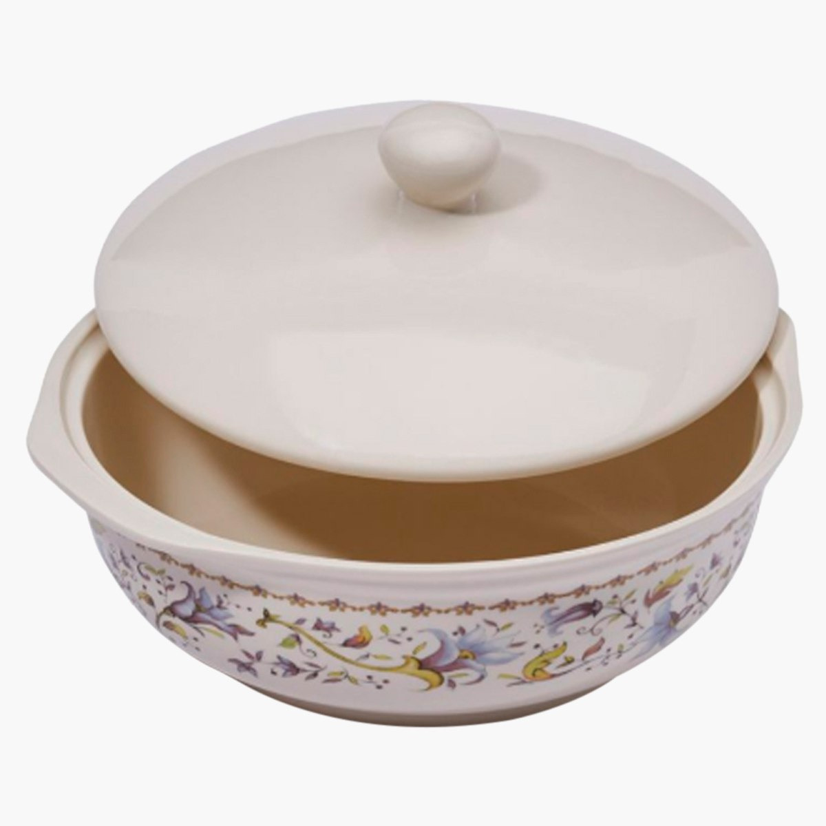 وعاء بغطاء بطبعات من كلايتن - 24 سم-hbxdecorandfurnishings-tabletop-serveware-image-2