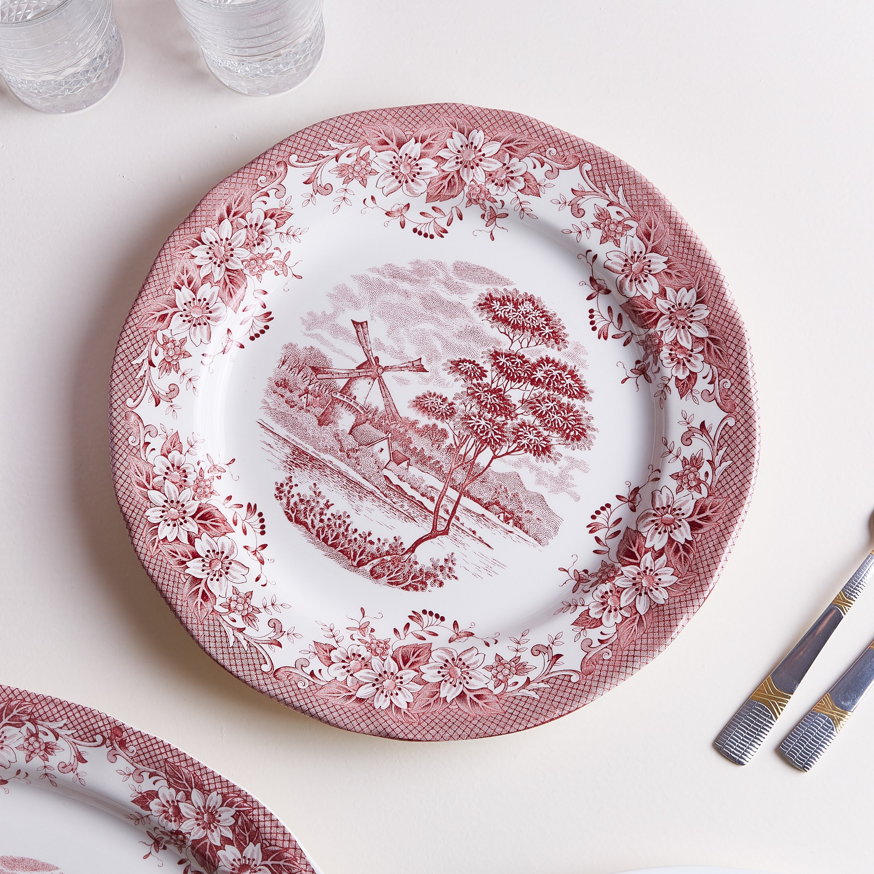 Claytan Windmill Stoneware Dinner Plate - 31 cm-hbxdecorandfurnishings-tabletop-crockery-image-1