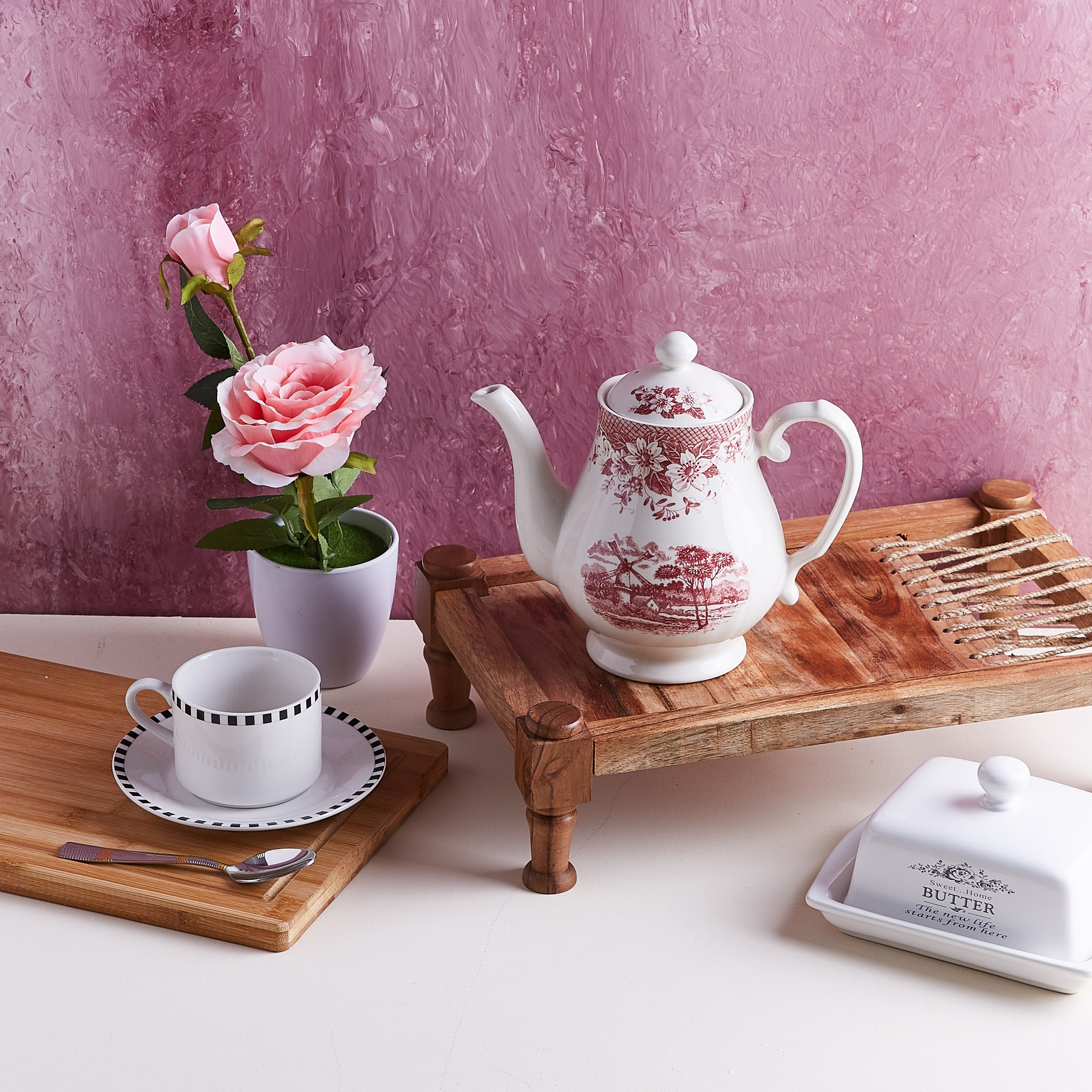 إبريق شاي من كلايتان - 965 مل-hbxhomeware-diningandtabletop-coffeeandteasets-image-3