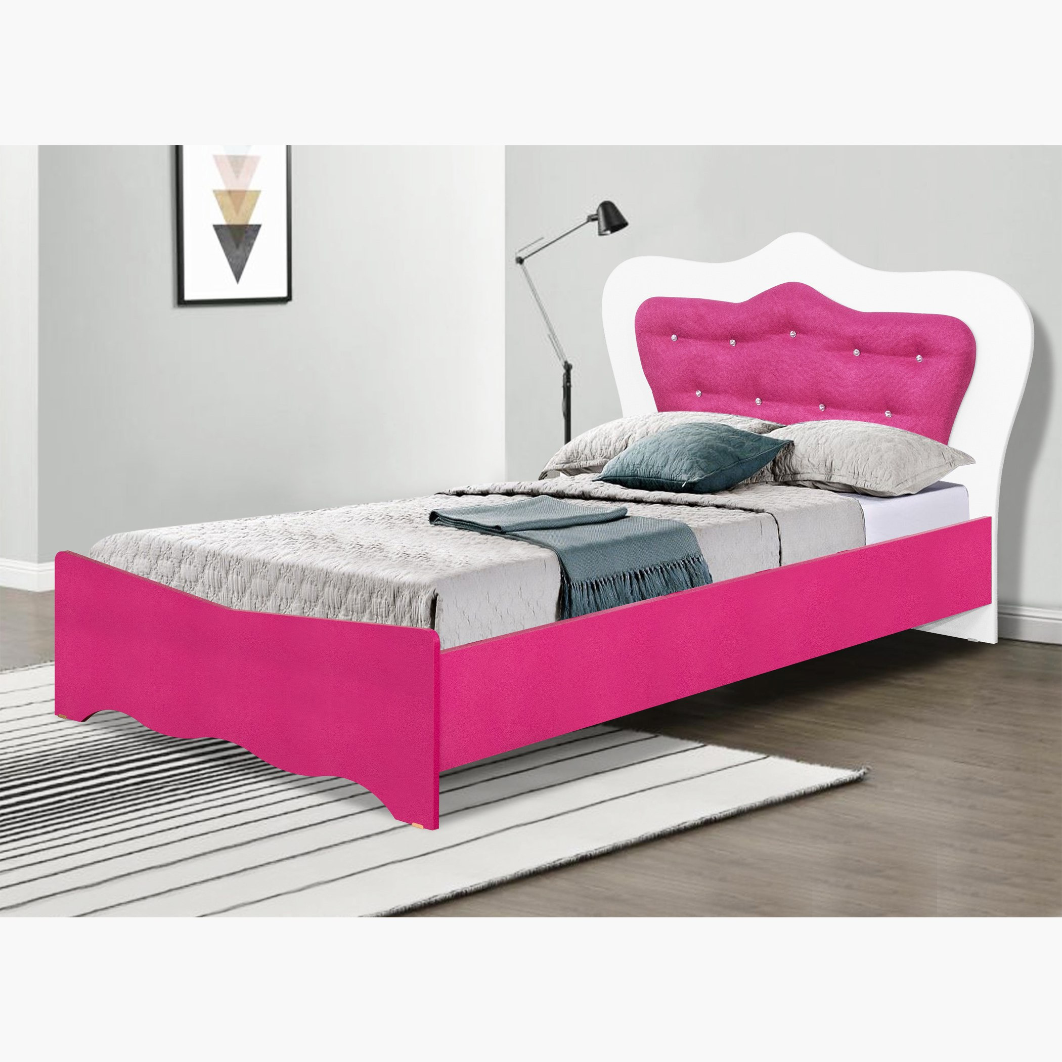 سرير مزدوج من بيترفلاي - 120x200 سم-hbxbedroom-bedsandbedsets-beds-twin-image-1