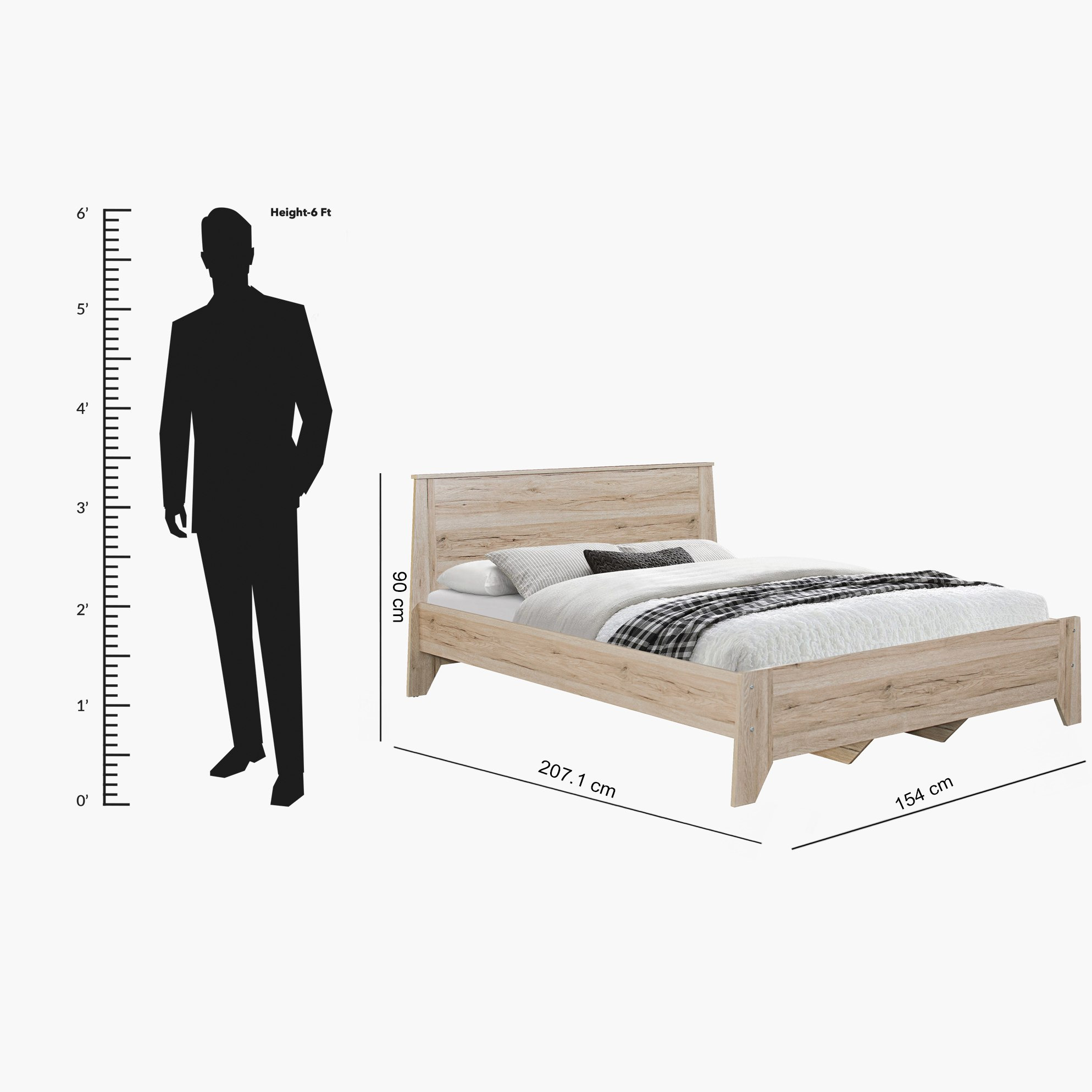 سرير كوين - آمبرلي من موڤو - 150x200 سم-hbxbedroom-bedsandbedsets-beds-queen-image-6