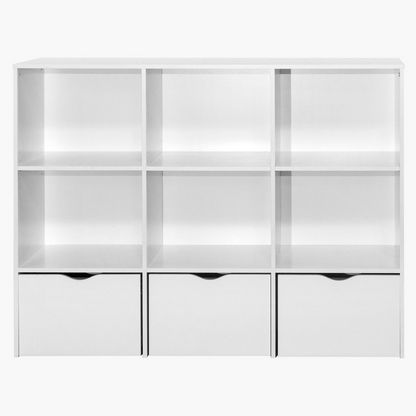 Vanilla Cody Storage Cabinet with 3 Drawers