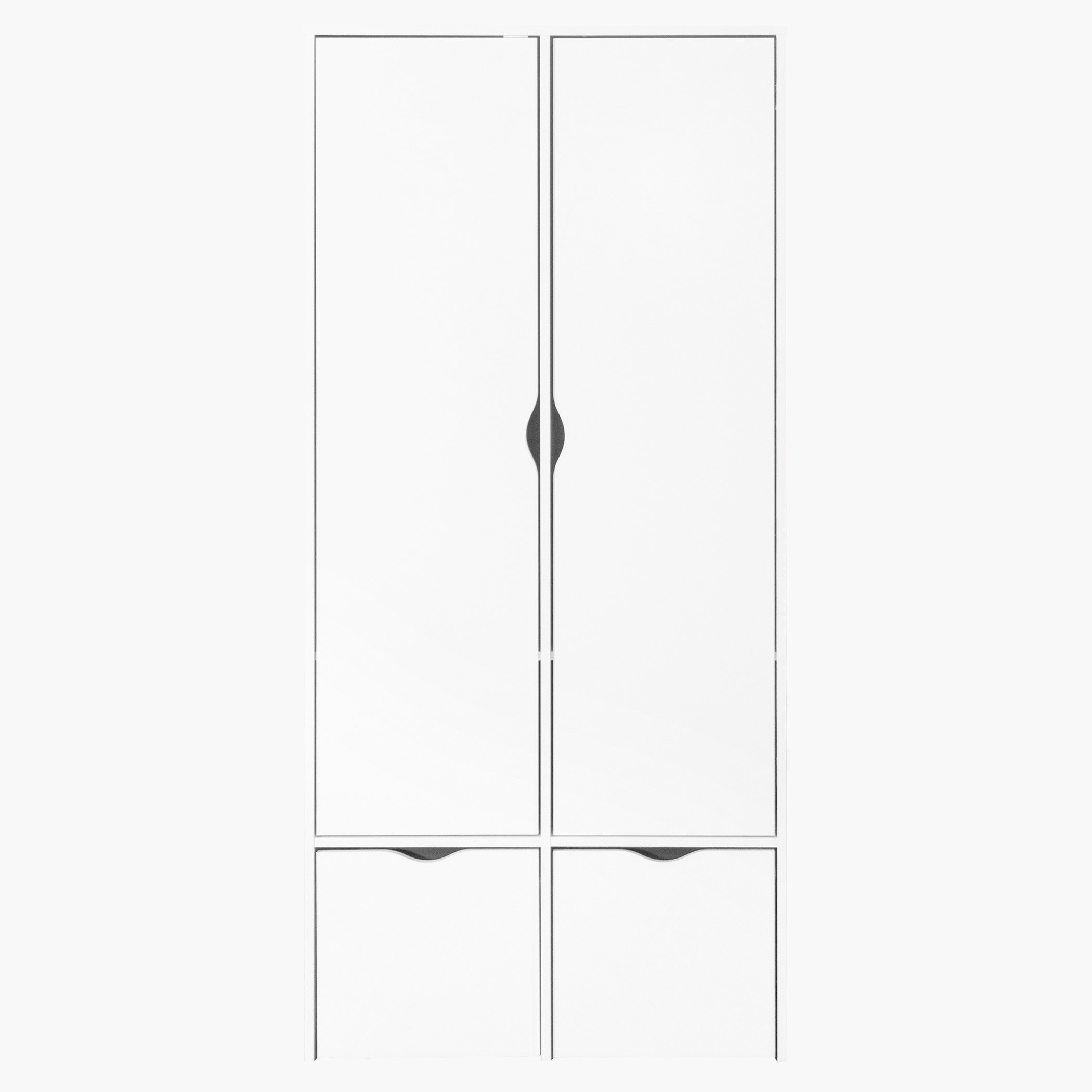 خزانة ملابس 2 باب مع درجين - فانيلا كودي من موڤو-hbxfurniture-wardrobes-image-2