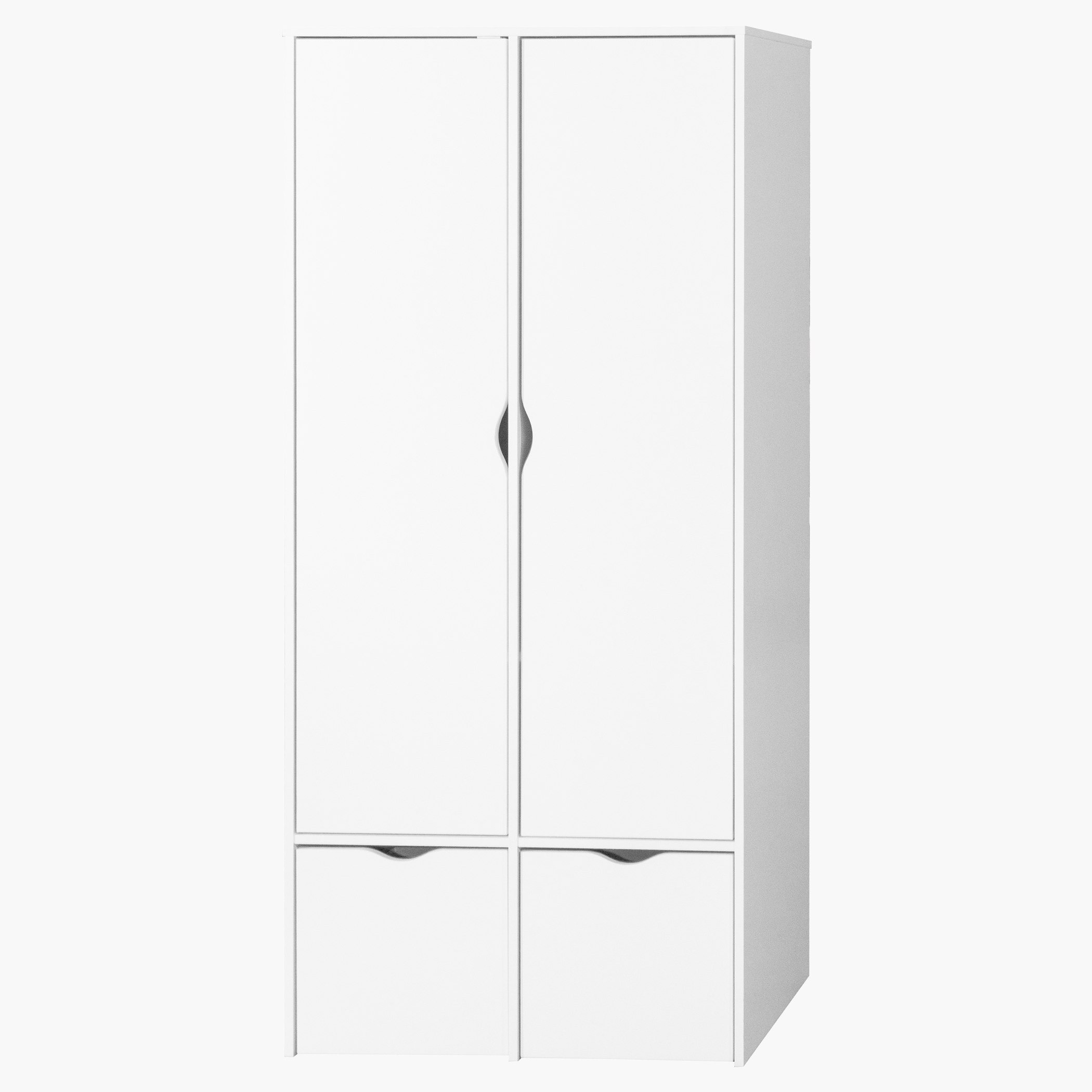 خزانة ملابس 2 باب مع درجين - فانيلا كودي من موڤو-hbxfurniture-wardrobes-image-3