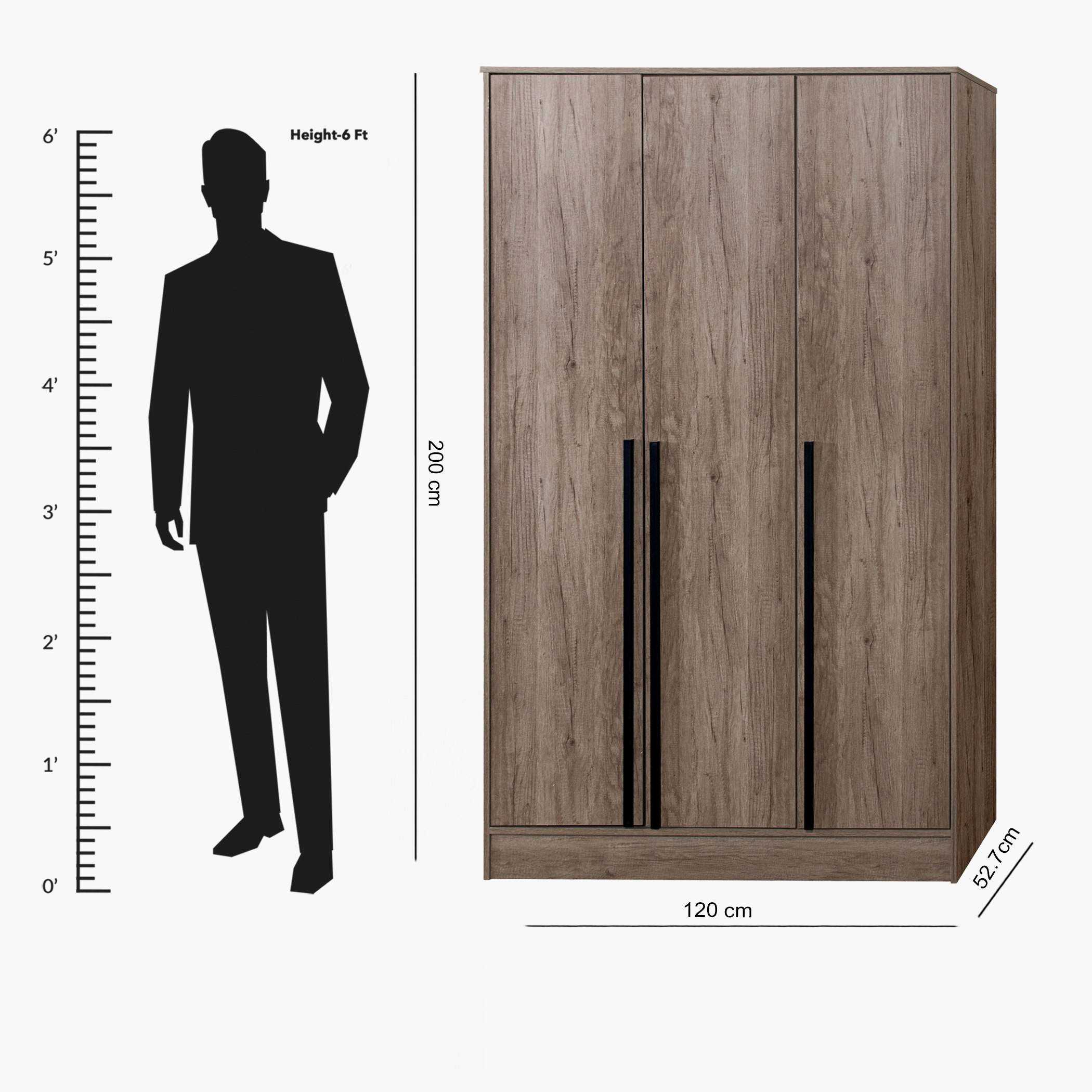 خزانة ملابس 3 أبواب - فليمينج من موڤو-hbxfurniture-wardrobes-image-7