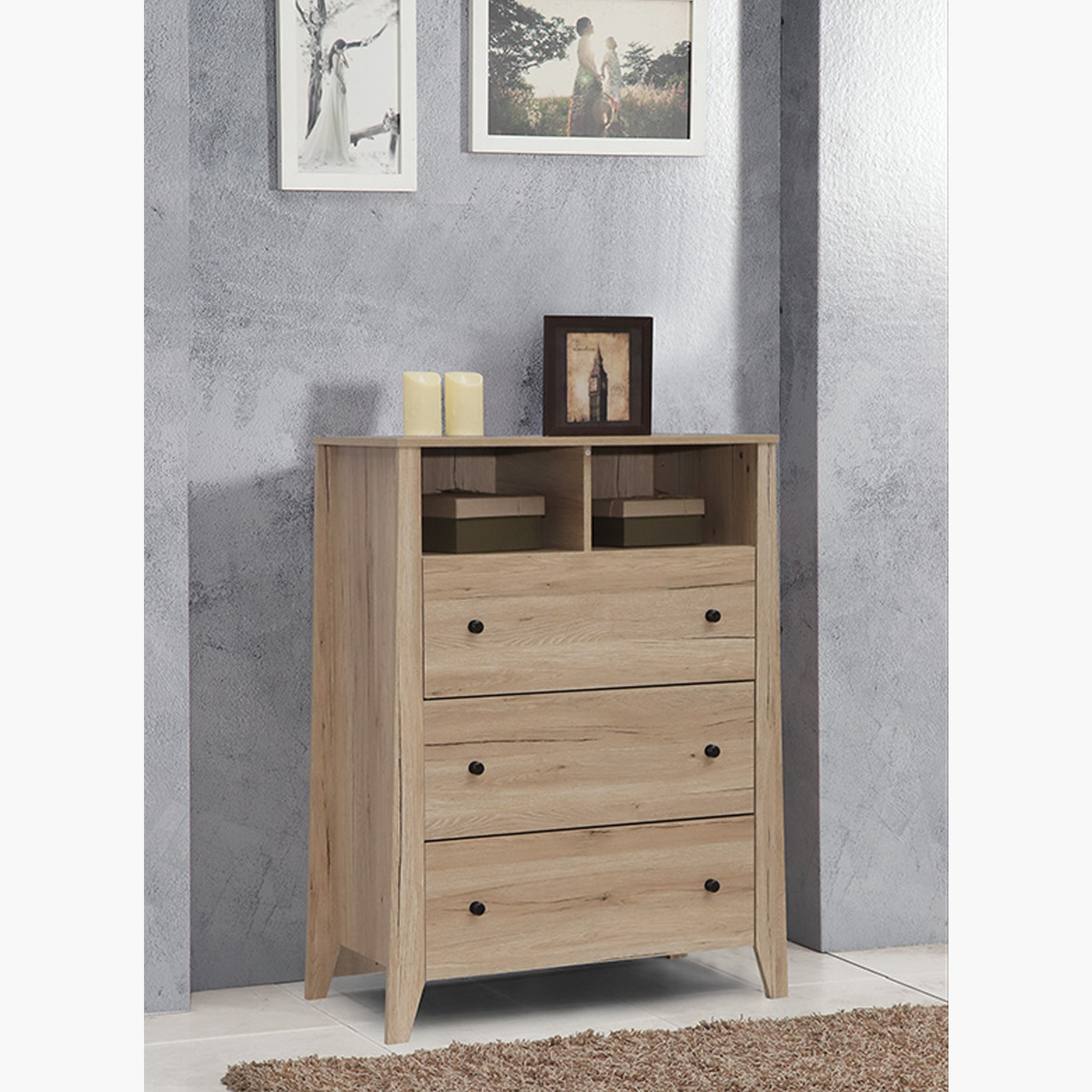 وحدة تخزين 3 أدراج - آمبرلي من موڤو-hbxkidsandyouth-dressersandchests-chestofdrawers-image-1