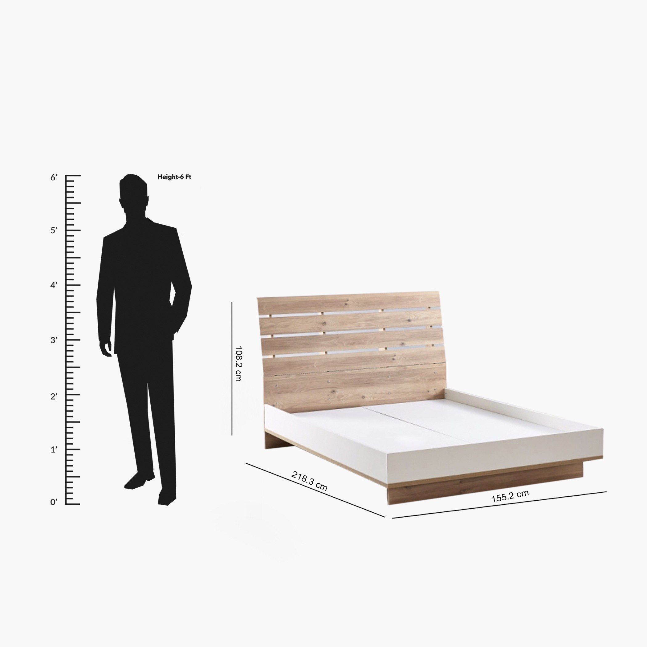 Moonlight Queen-Sized Bed - 150x200 cm-hbxbedroom-bedsandbedsets-beds-queen-image-7