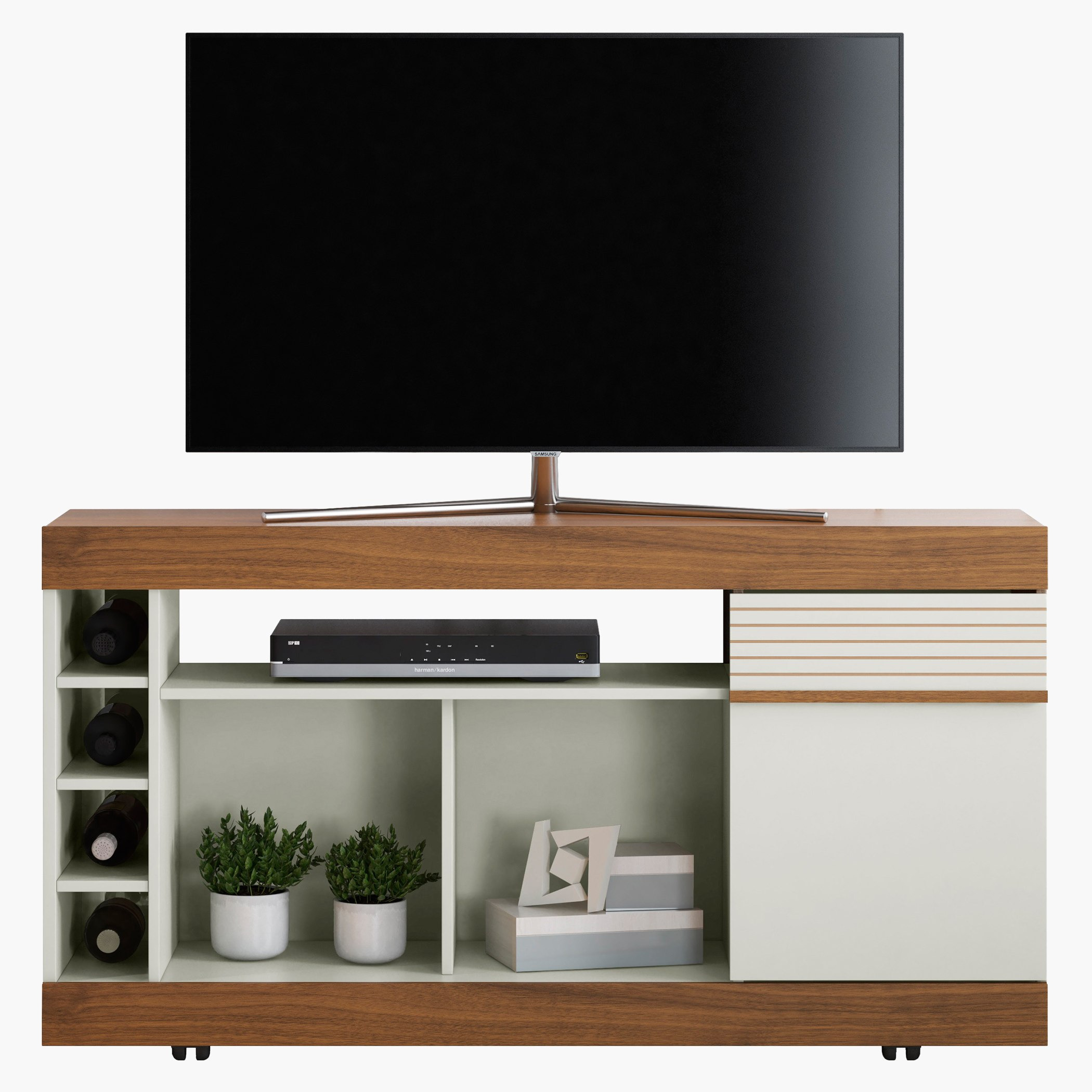 وحدة تلفاز منخفضة بباب واحد للأجهزة حتى 60 بوصة من ريو-hbxlivingroom-mediaunitsandstorage-tvunits-image-2