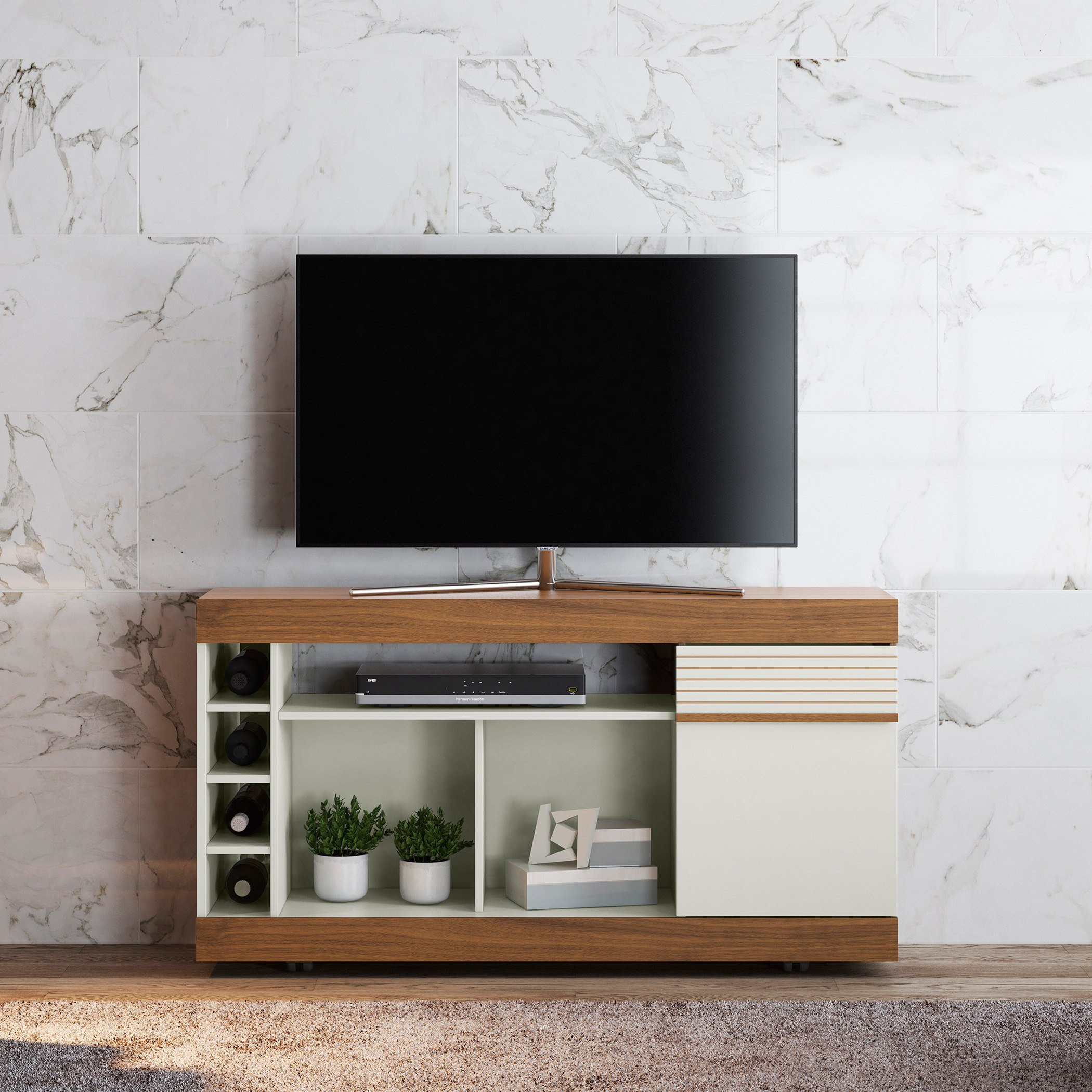 وحدة تلفاز منخفضة بباب واحد للأجهزة حتى 60 بوصة من ريو-hbxlivingroom-mediaunitsandstorage-tvunits-image-7