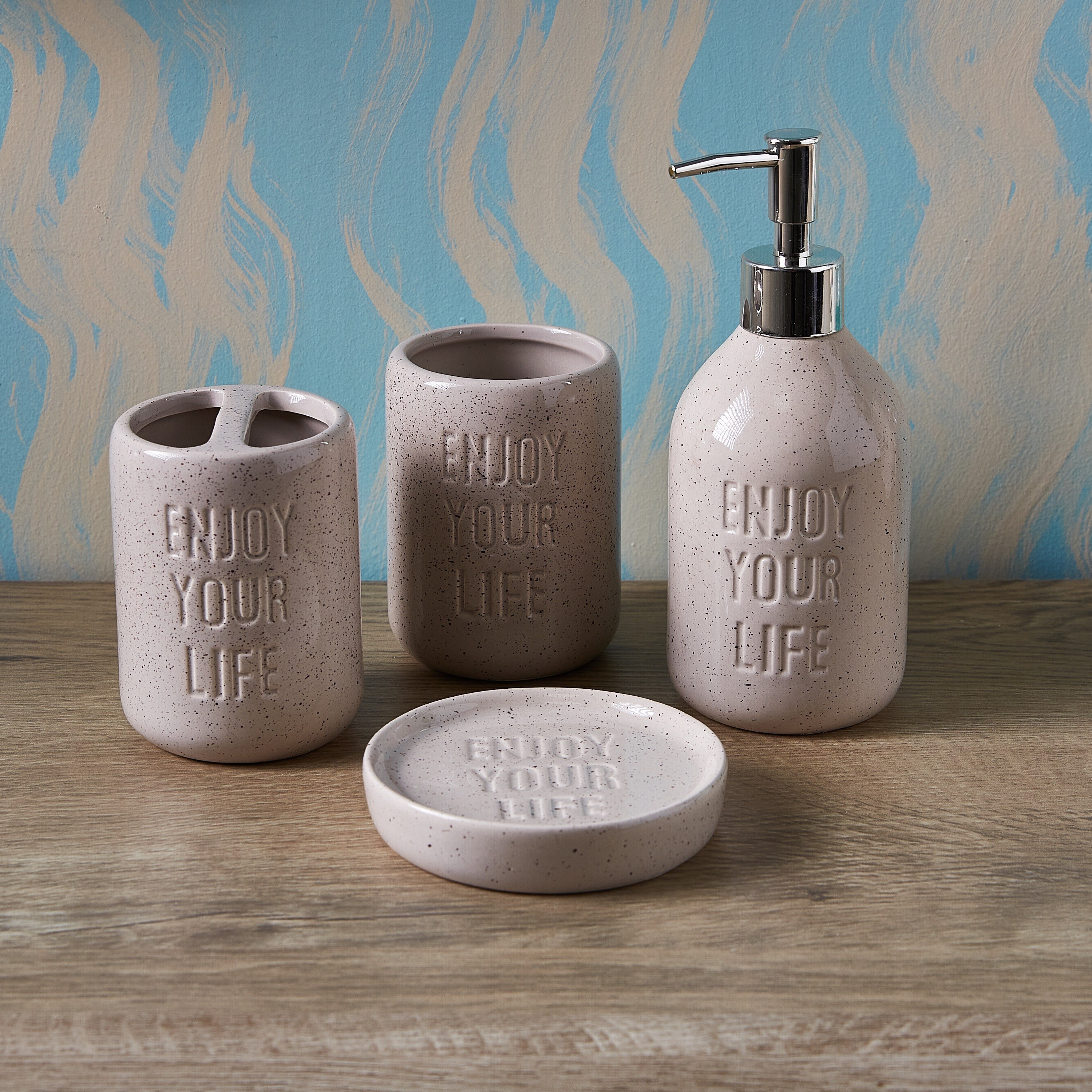 Embossed 4-Piece Ceramic Bath Accessory Set-PROMO_HB_AE_B1G1_250925-image-1