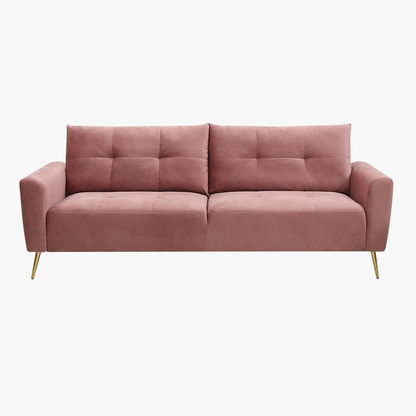 Turin 3-Seater Velvet Sofa
