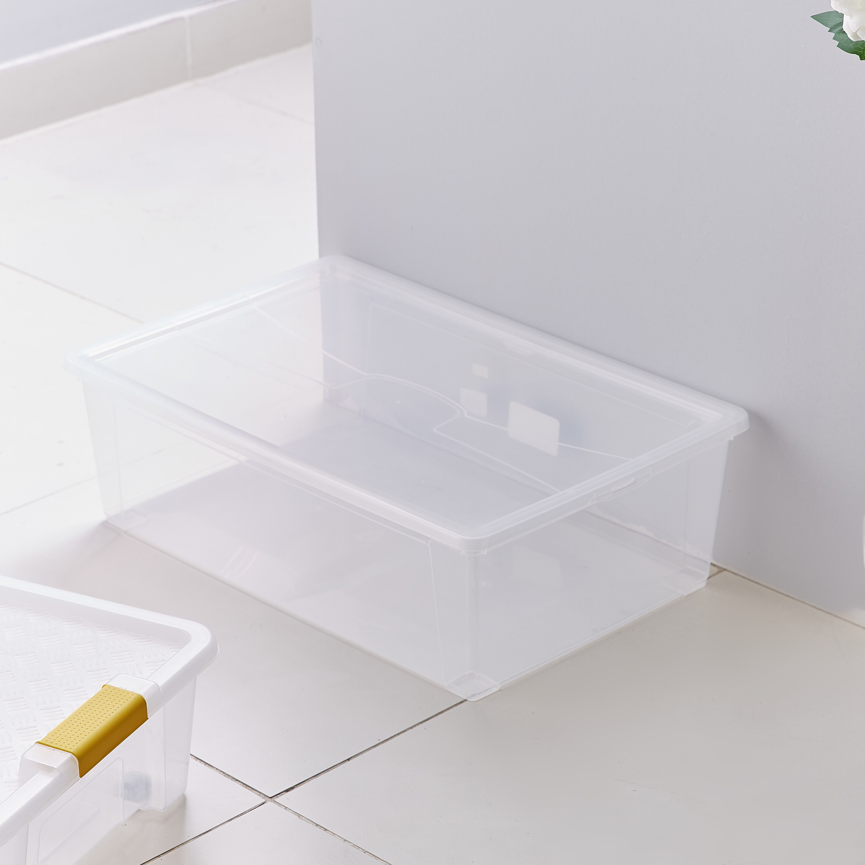 Easy Underbed Storage Box with Lid - 32 L-hbxbedroom-bedroomaccessories-bedroomstorage-image-1