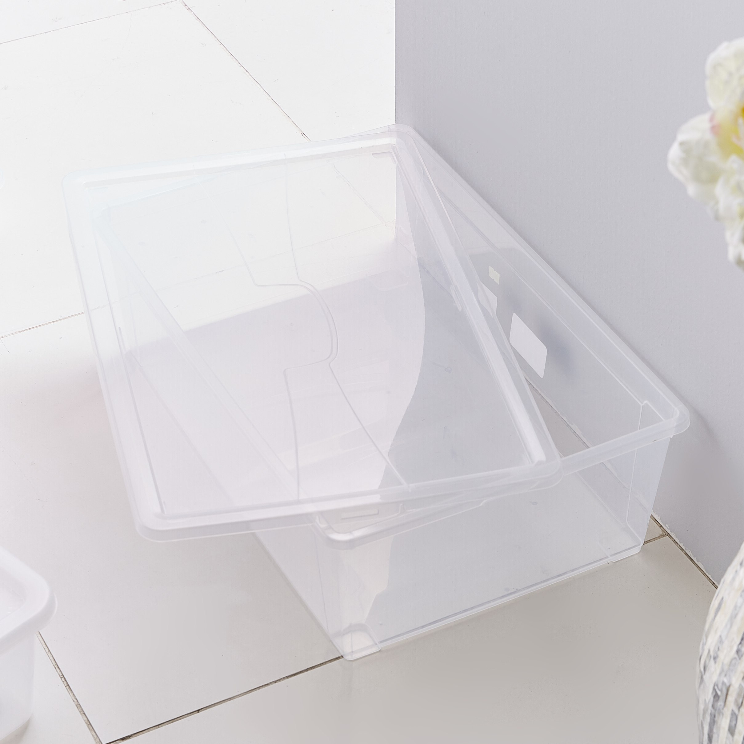 Easy Underbed Storage Box with Lid - 32 L-hbxbedroom-bedroomaccessories-bedroomstorage-image-2