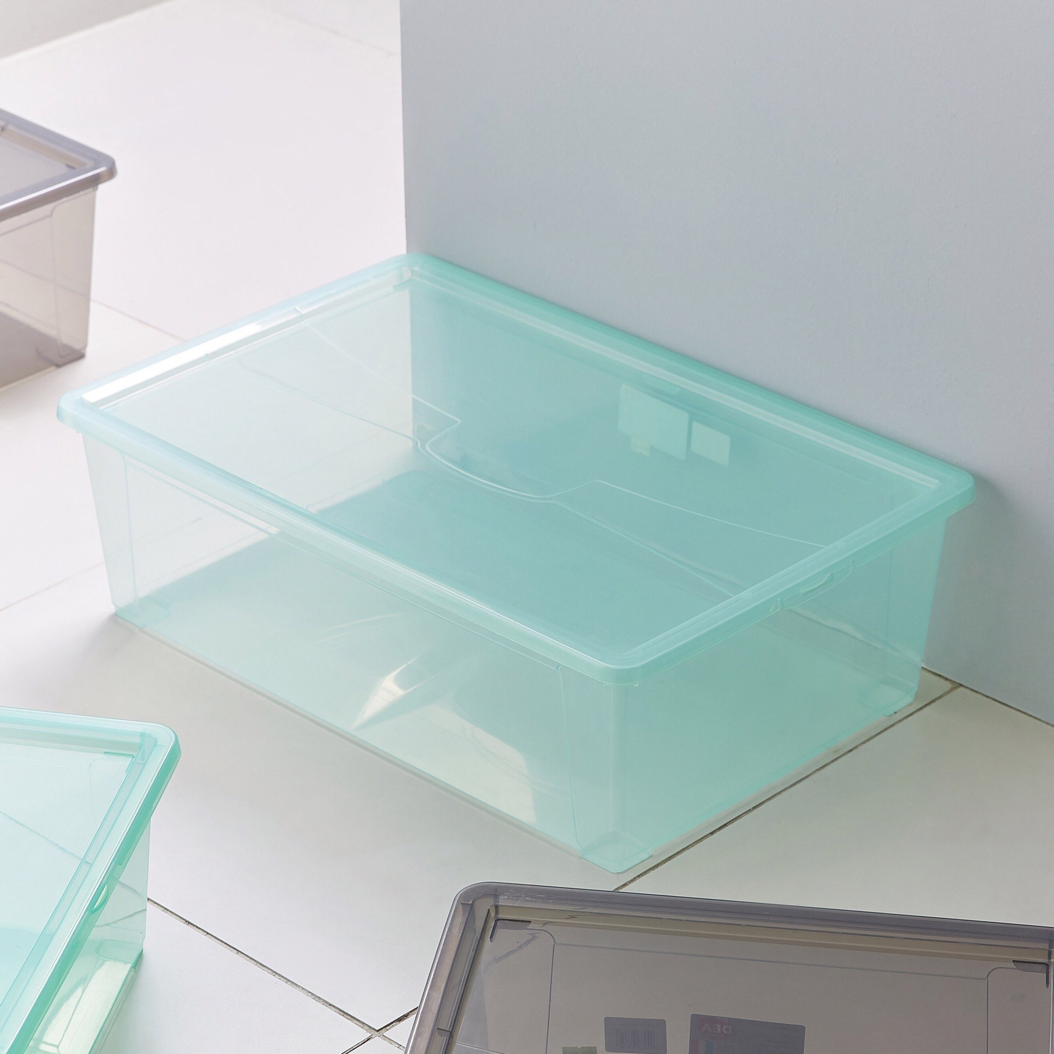 Easy Underbed Storage Box with Lid - 32 L-hbxbedroom-bedroomaccessories-bedroomstorage-image-1