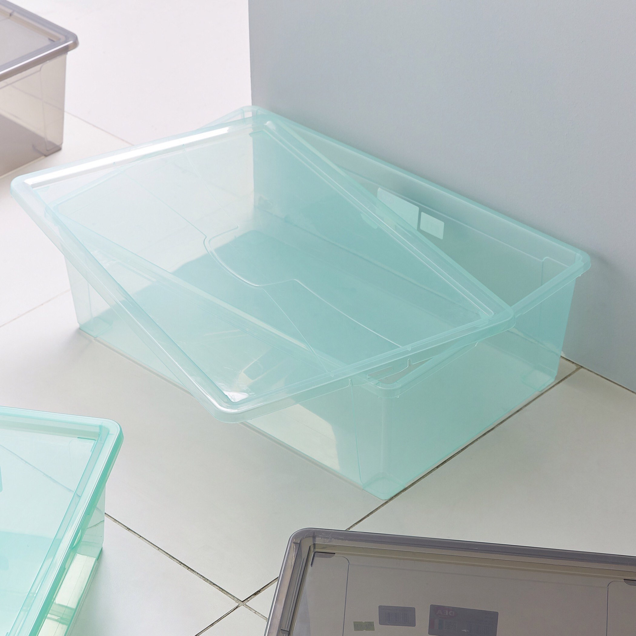 Easy Underbed Storage Box with Lid - 32 L-hbxbedroom-bedroomaccessories-bedroomstorage-image-2