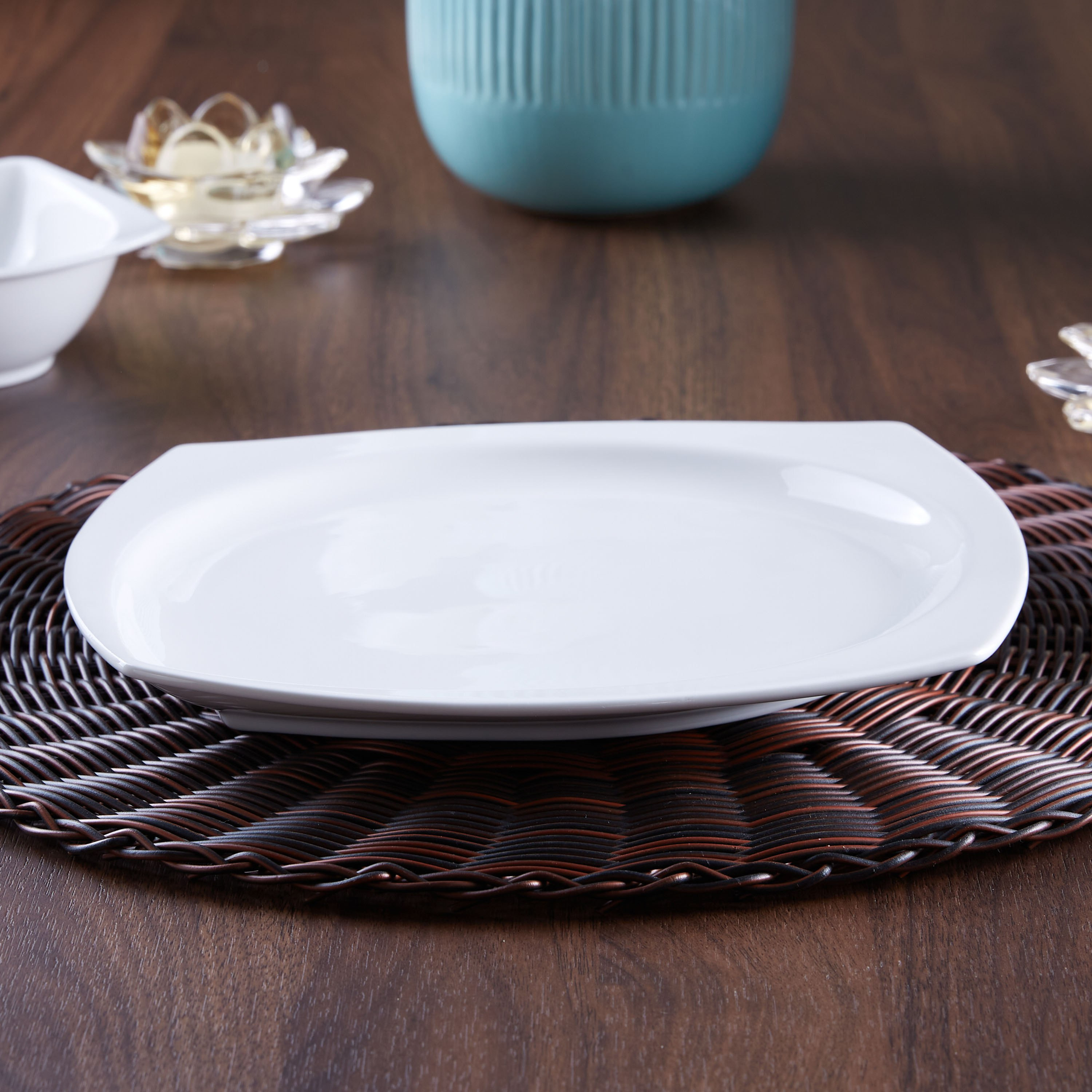 صحن عشاء نيفيل بورسلين من فيست - 25 سم -hbxdecorandfurnishings-tabletop-crockery-image-2