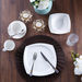 Feast Nevel Porcelain Dinner Plate - 25 cm-Crockery-thumbnailMobile-3