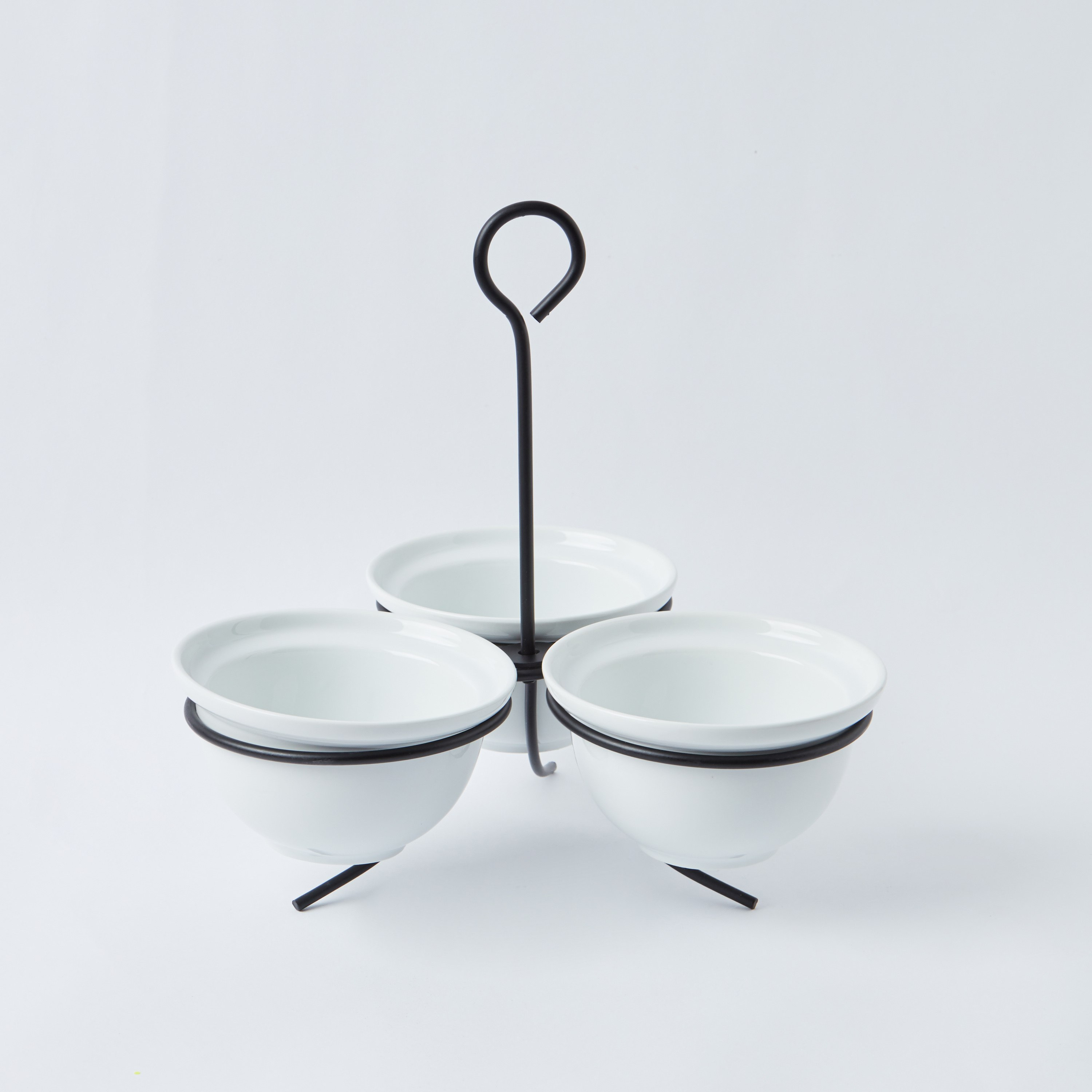 أوعية تقديم مستديرة مع رف من ماديسون - طقم من 3 قطع -hbxdecorandfurnishings-tabletop-crockery-image-4