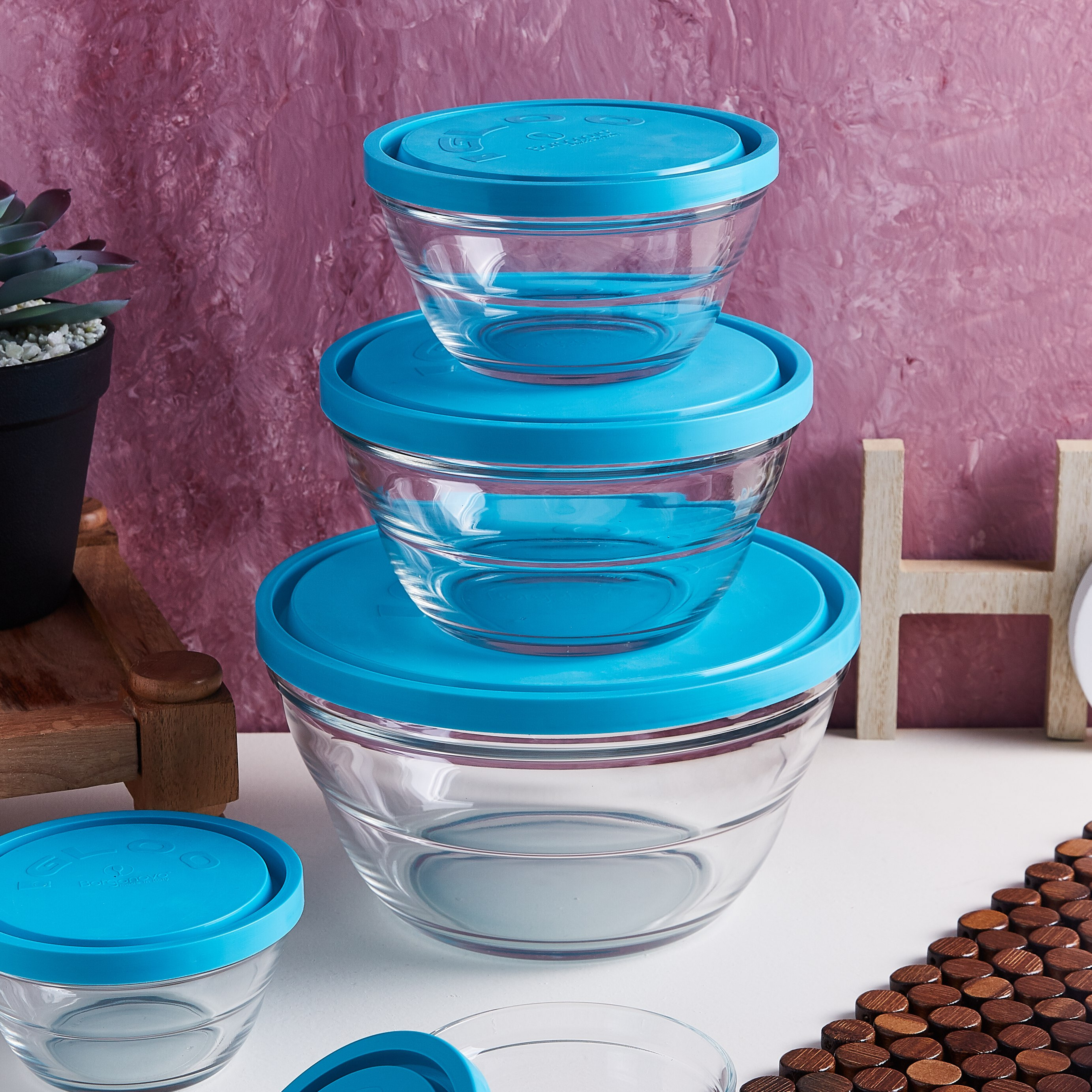 حاوية طعام زجاج من ماديسون - طقم من 5 قطع -hbxdecorandfurnishings-tabletop-crockery-image-2