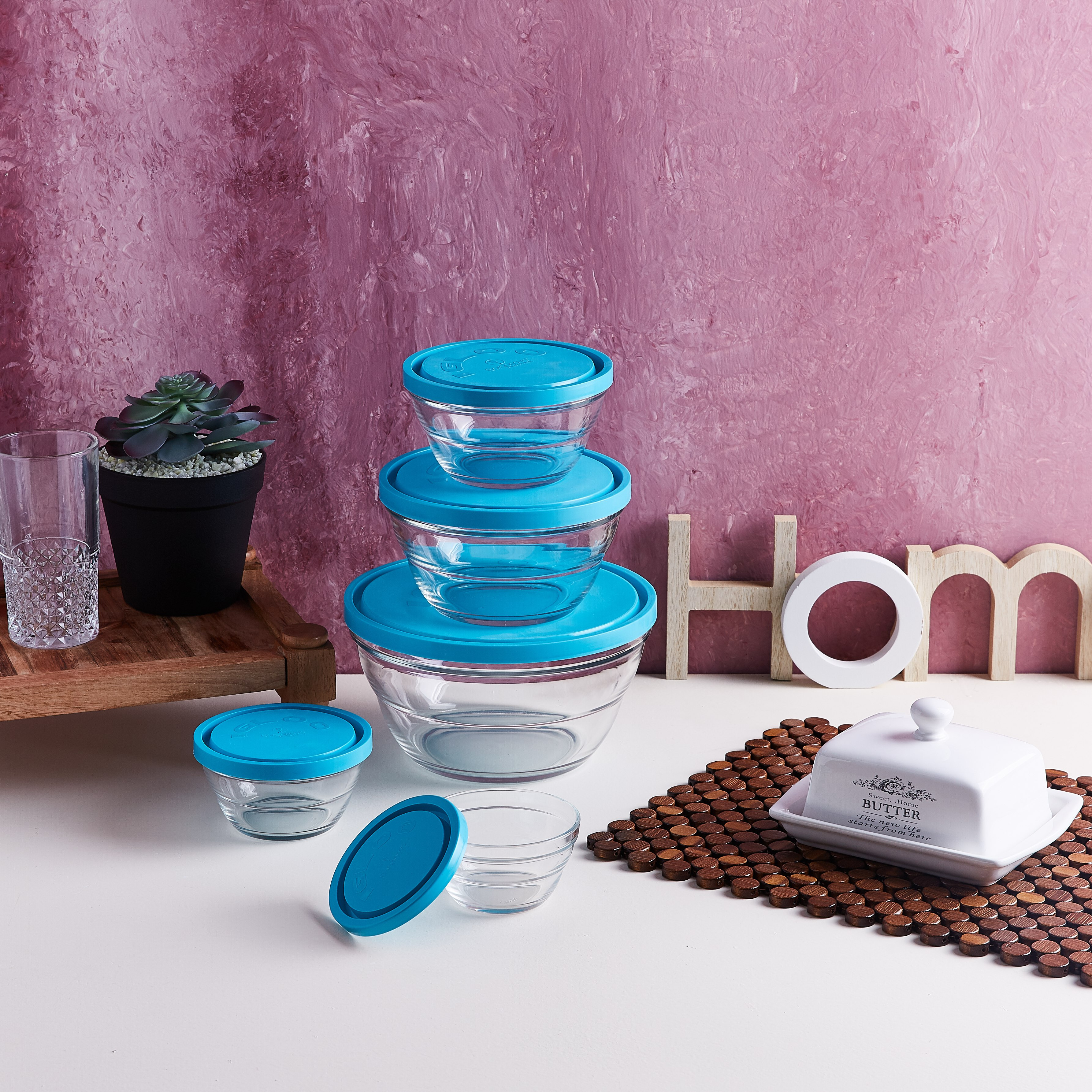 حاوية طعام زجاج من ماديسون - طقم من 5 قطع -hbxdecorandfurnishings-tabletop-crockery-image-4