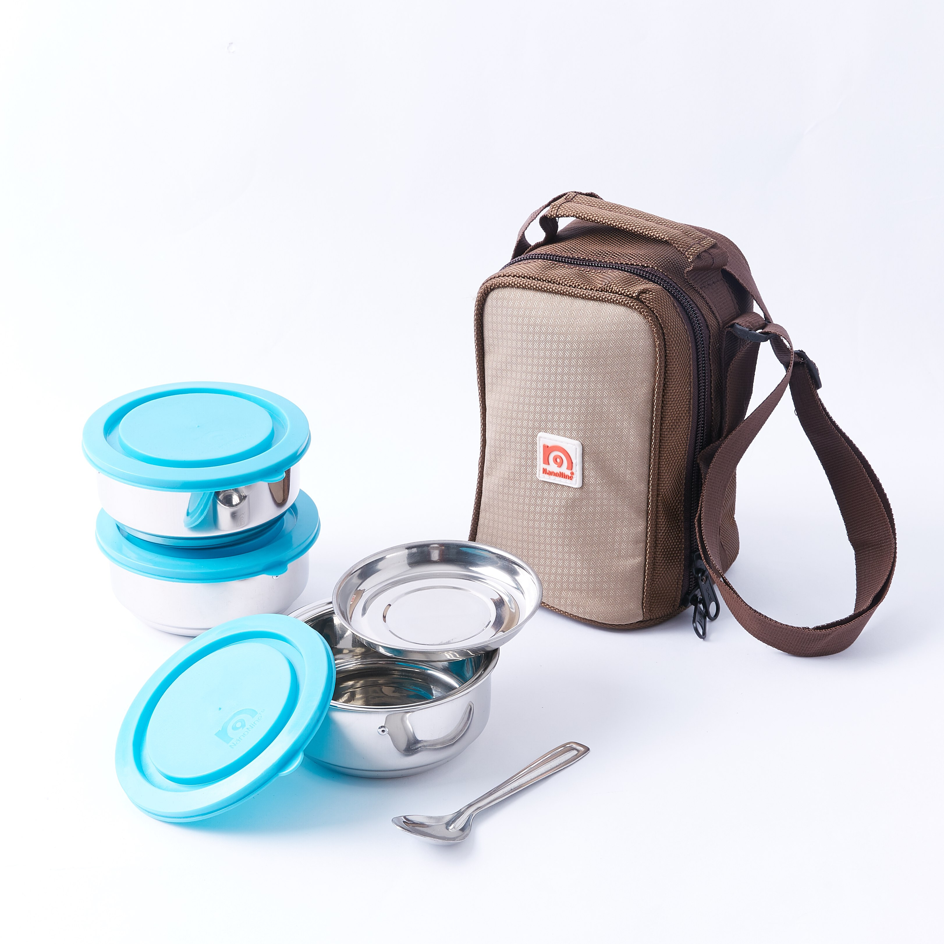 طقم غداء ستانليس ستيل بغطاء 3 قطع من إنديكت-hbxhomeware-kitchenware-lunchbagsandboxes-image-4