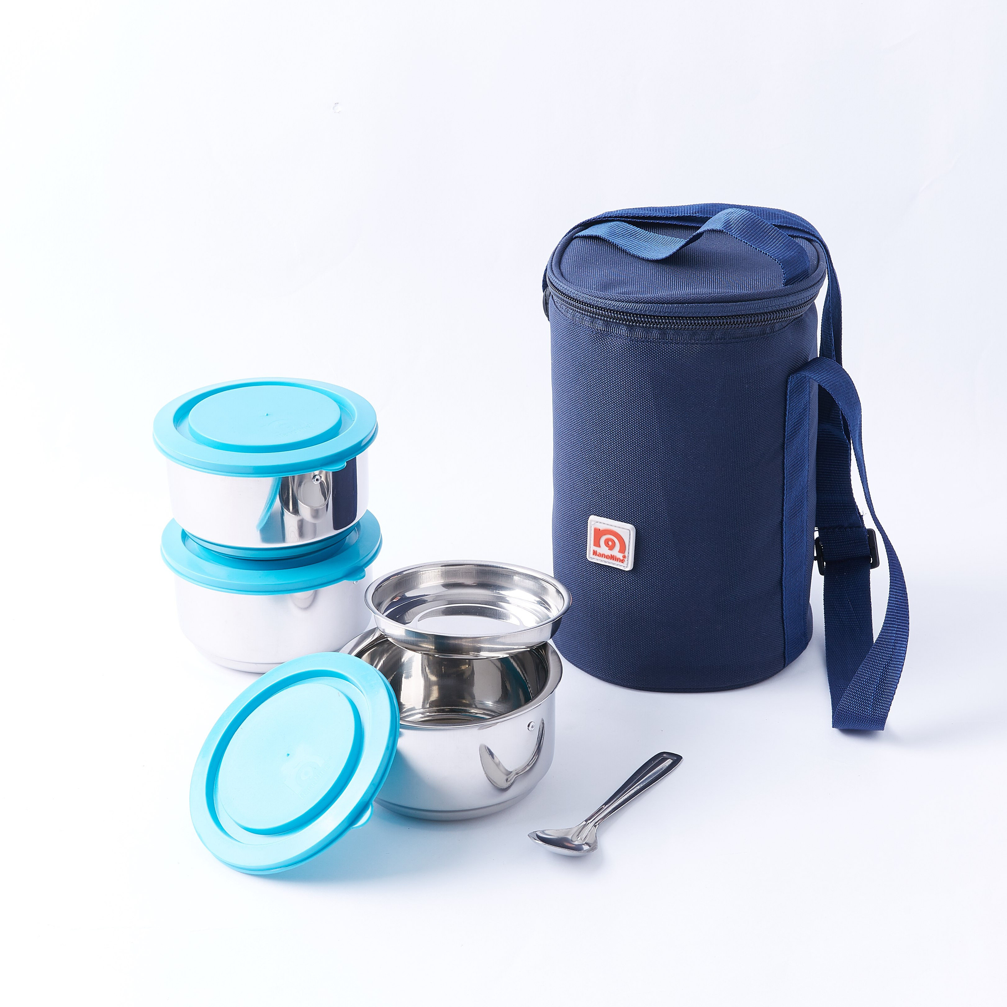 طقم غداء ستانليس ستيل بغطاء 3 قطع من إنديكت-hbxhomeware-kitchenware-lunchbagsandboxes-image-4