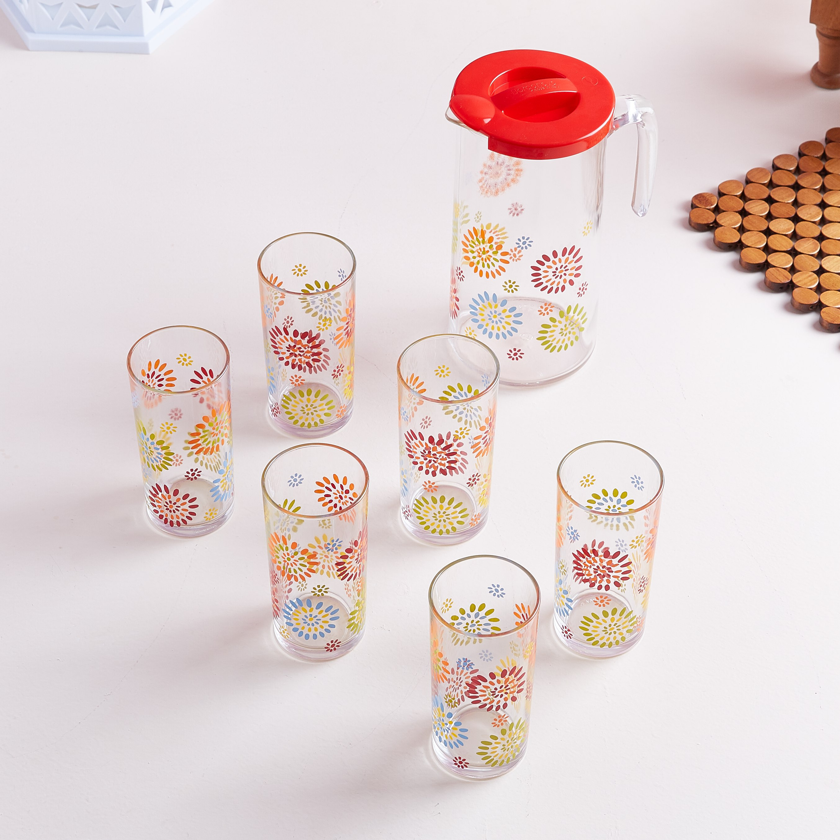 طقم إبريق ماء من ديكوفر- 7 قطع-hbxhomeware-hbxkitchen-image-1