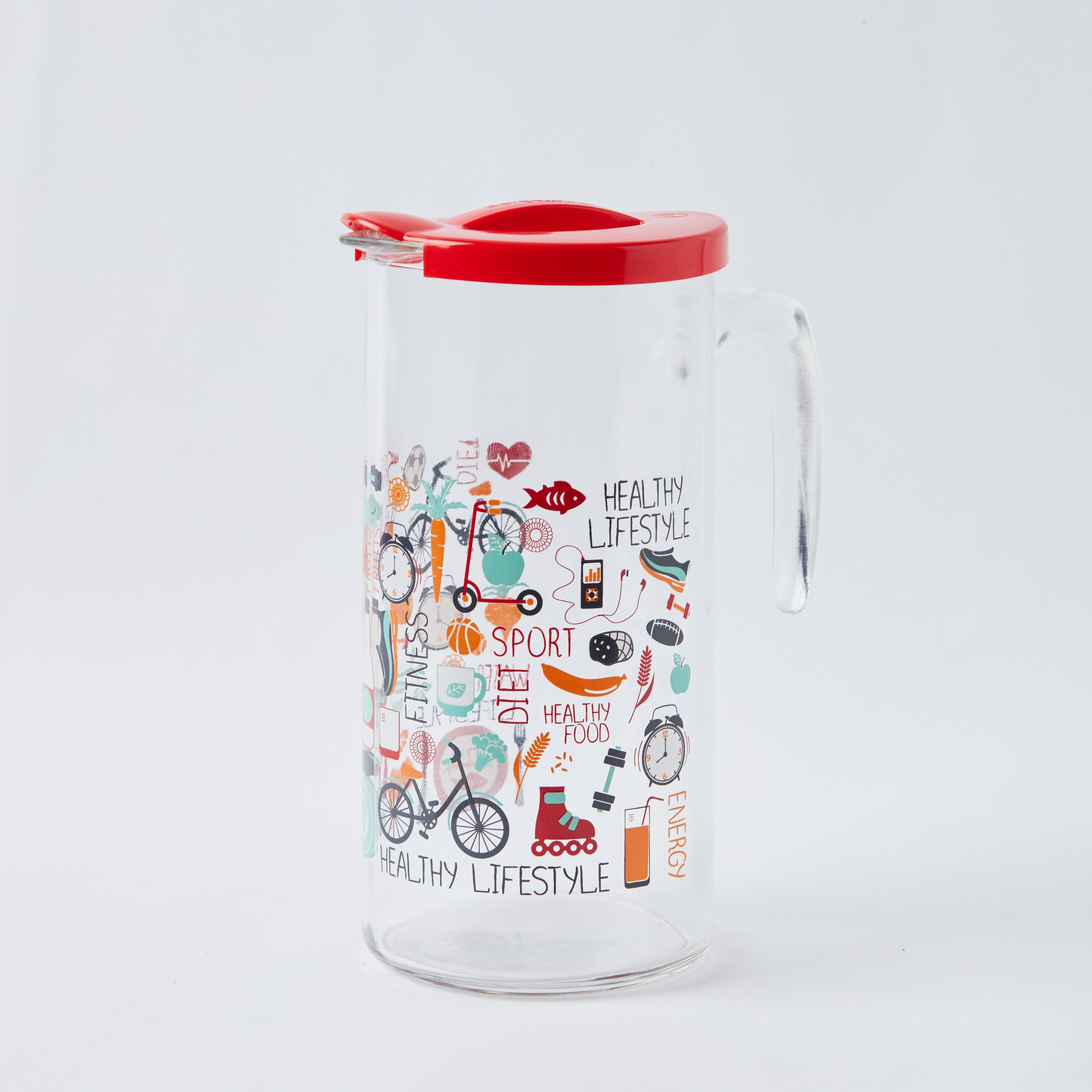 طقم إبريق ماء بطبعات جرافيك من ديكوفر- 7 قطع-hbxhomeware-hbxkitchen-image-6
