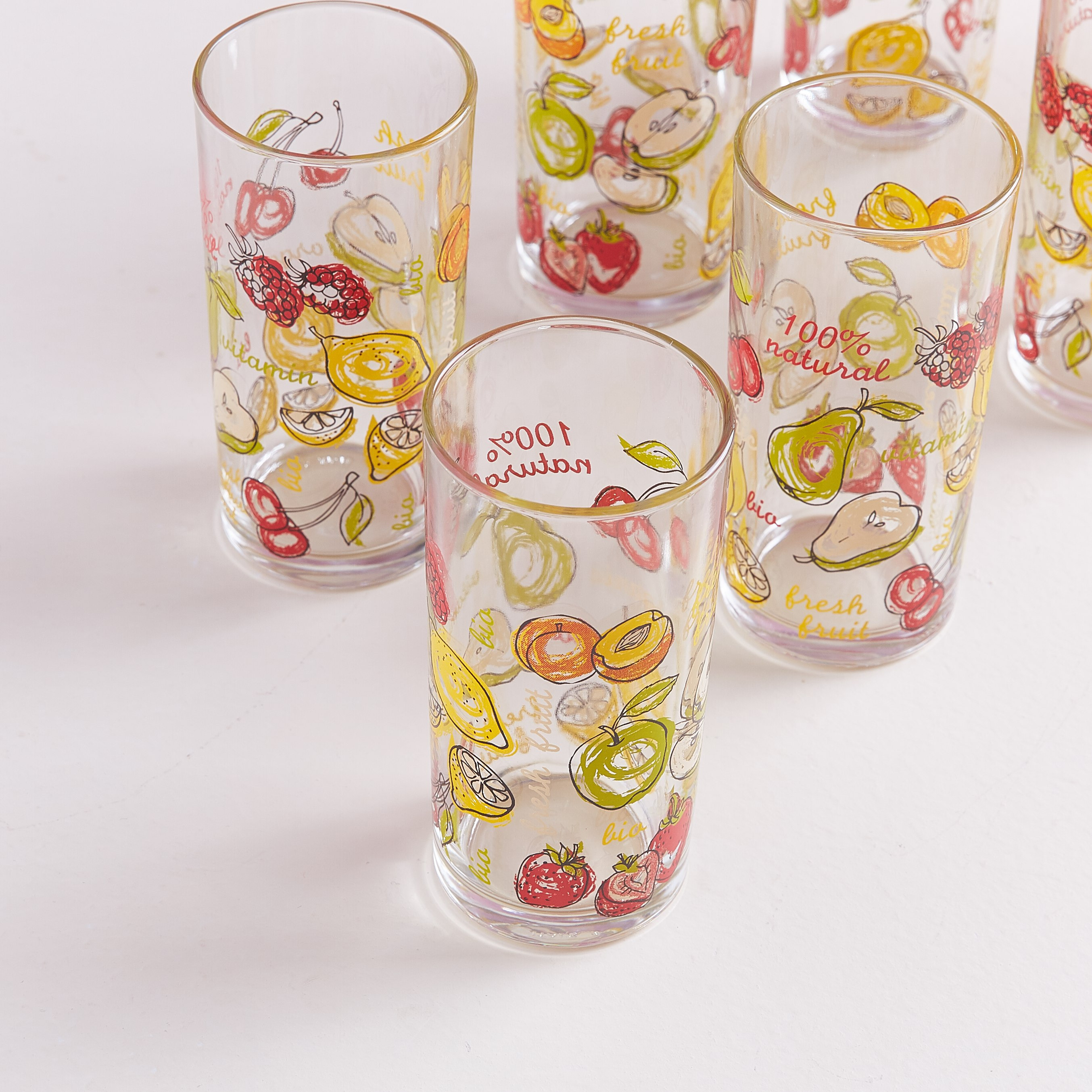 طقم أكواب مياة -7 قطع بطبعات مع إبريق من ديكفور - 420 مل-hbxhomeware-hbxkitchen-image-2