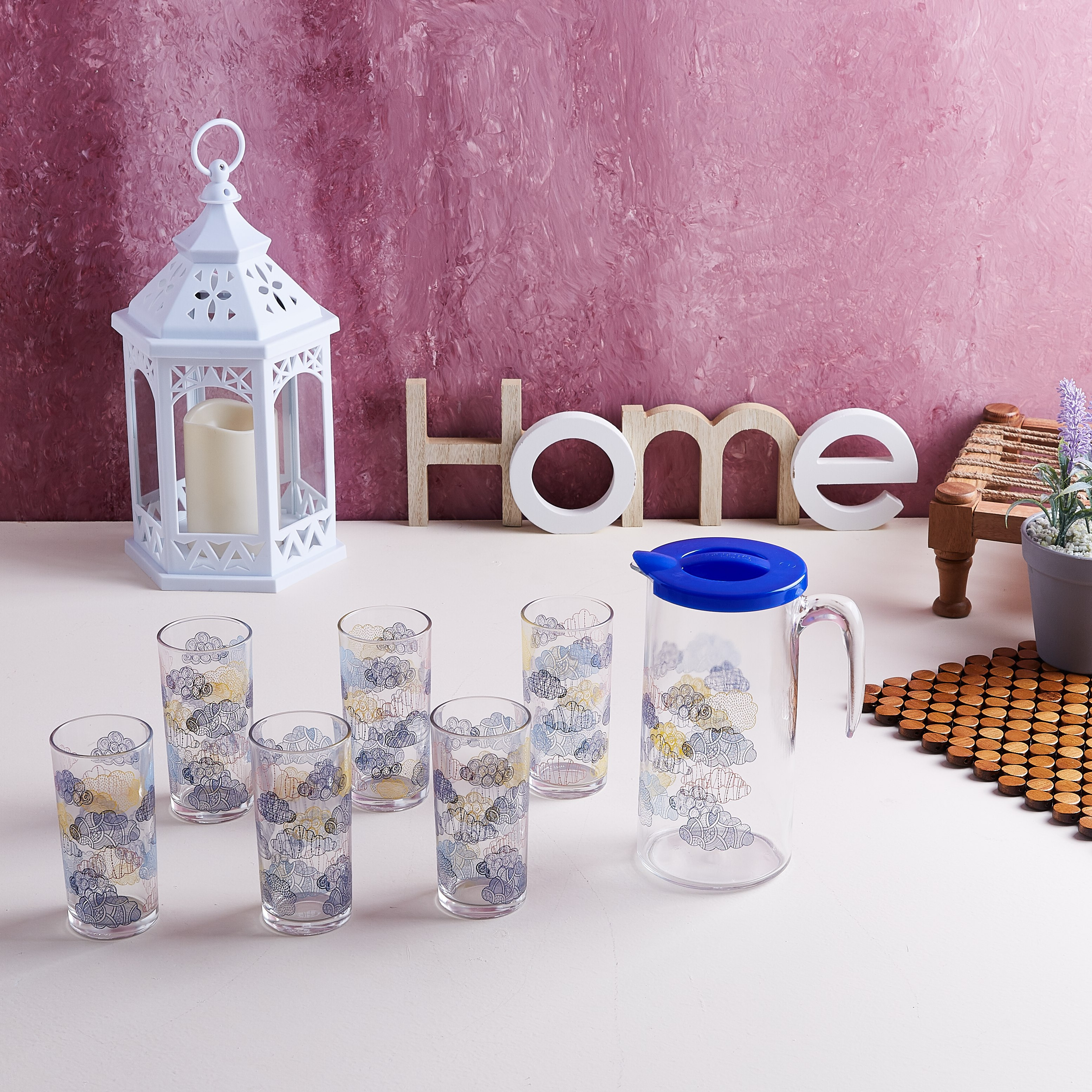 Decover Print 7-Piece Water Jug Set-hbxhomeware-hbxkitchen-image-4