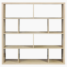 Halmstad 10-Cube Bookcase - 39x146x146 cms