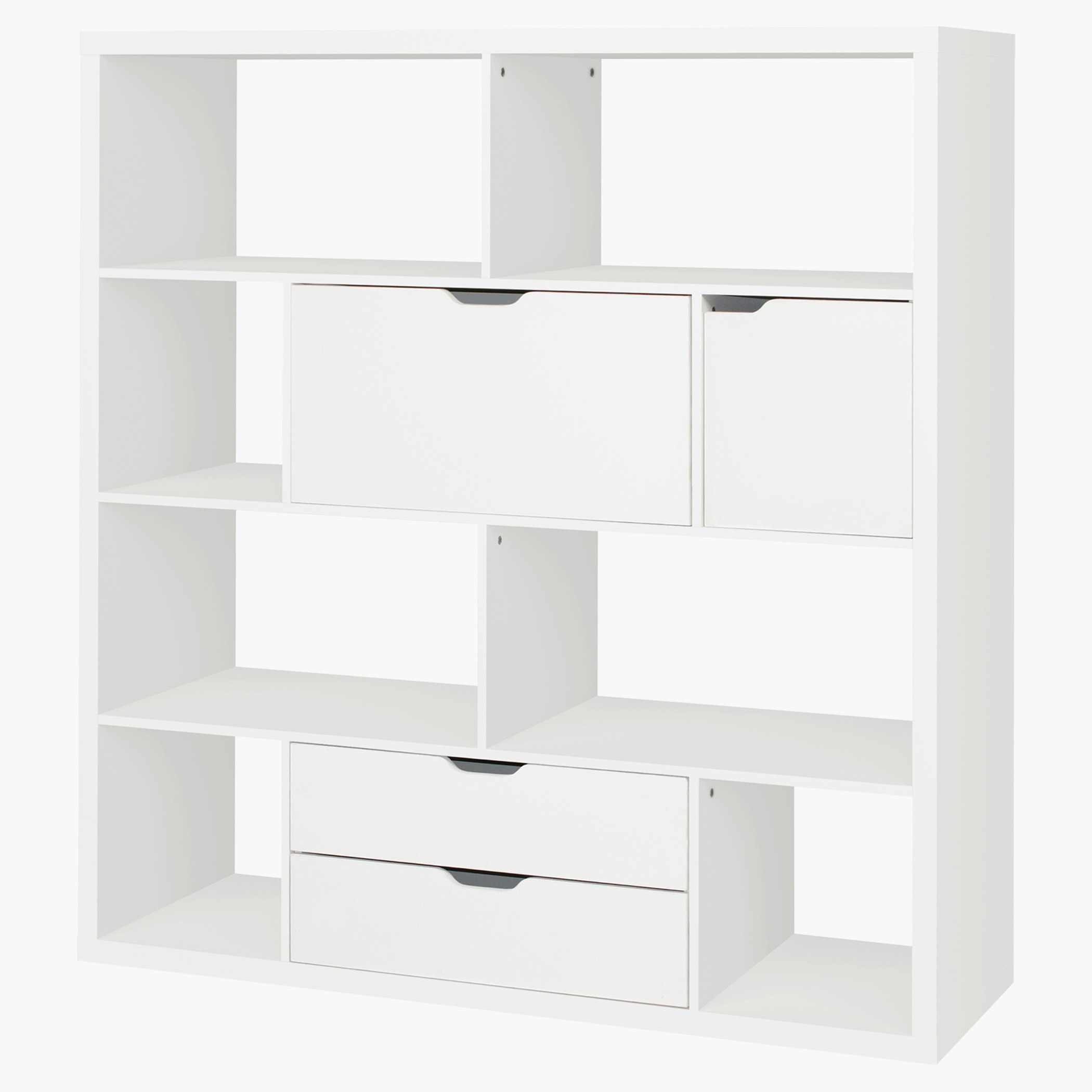 خزانة كتب بـ10 مكعّبات من هالمستاد - 39x146x146 سم-hbxfurniture-office-bookcases-image-2