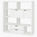 Halmstad 10-Cube Bookcase - 39x146x146 cm-Book Cases-thumbnailMobile-1
