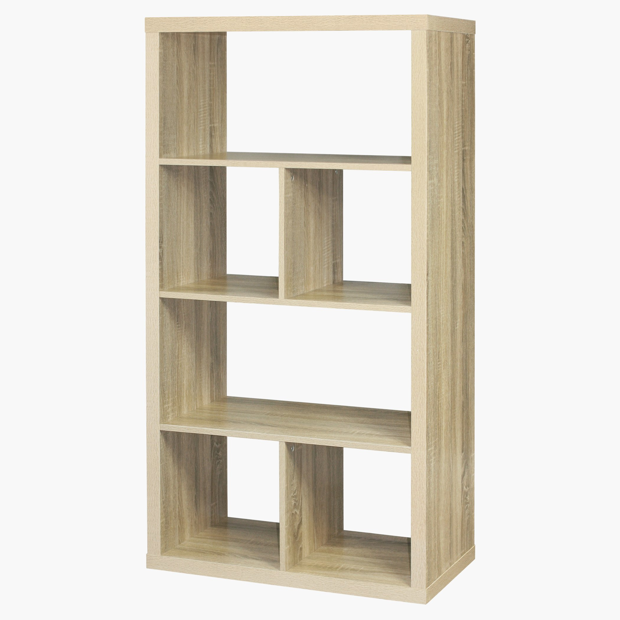 خزانة كتب 6 مكعّبات من هالمستاد - 39x76x146 سم-hbxfurniture-office-bookcases-image-1
