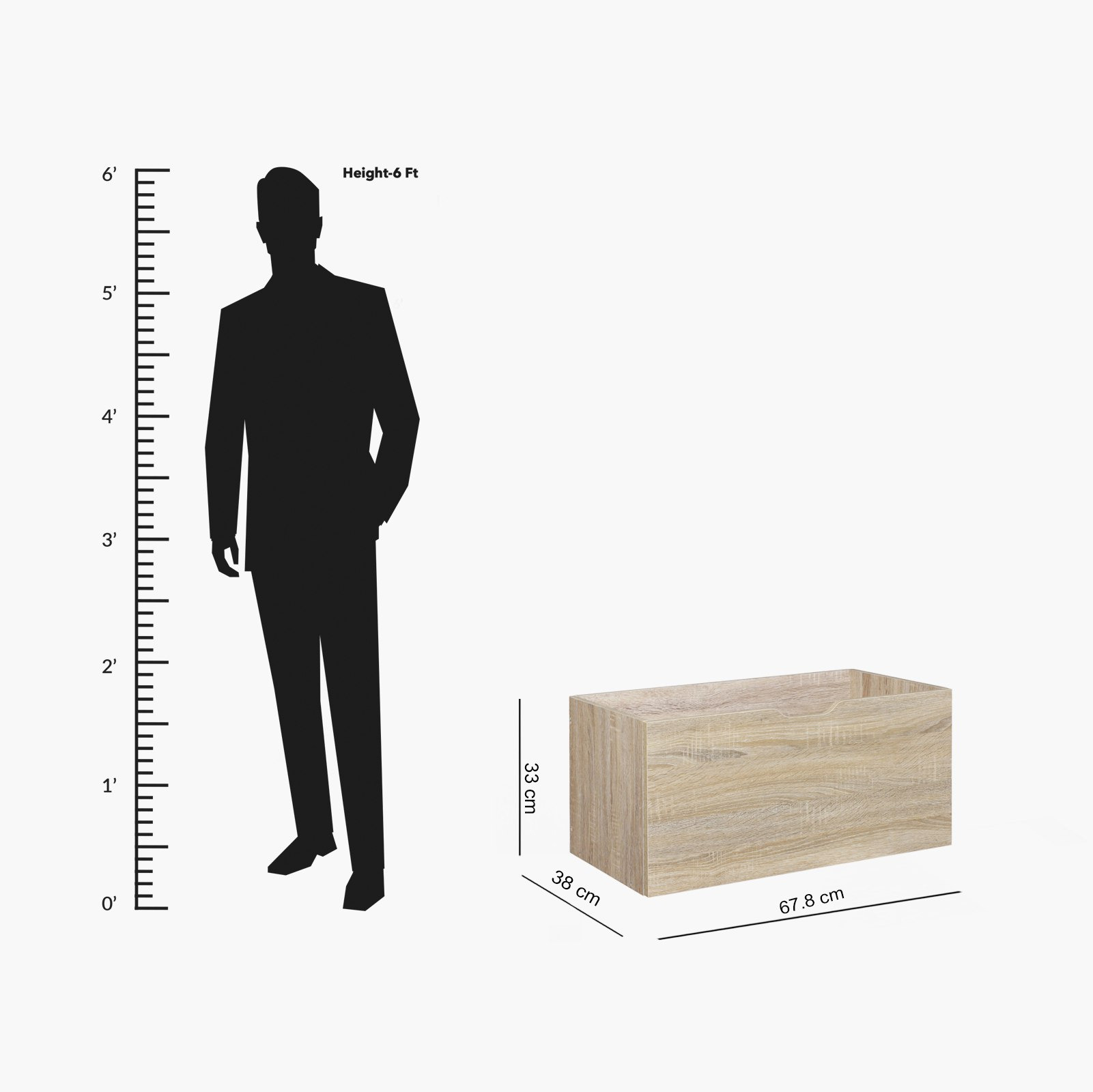 Halmstad Large Drop Down Door Insert - 38x68x33 cm-hbxfurniture-office-bookcases-image-5