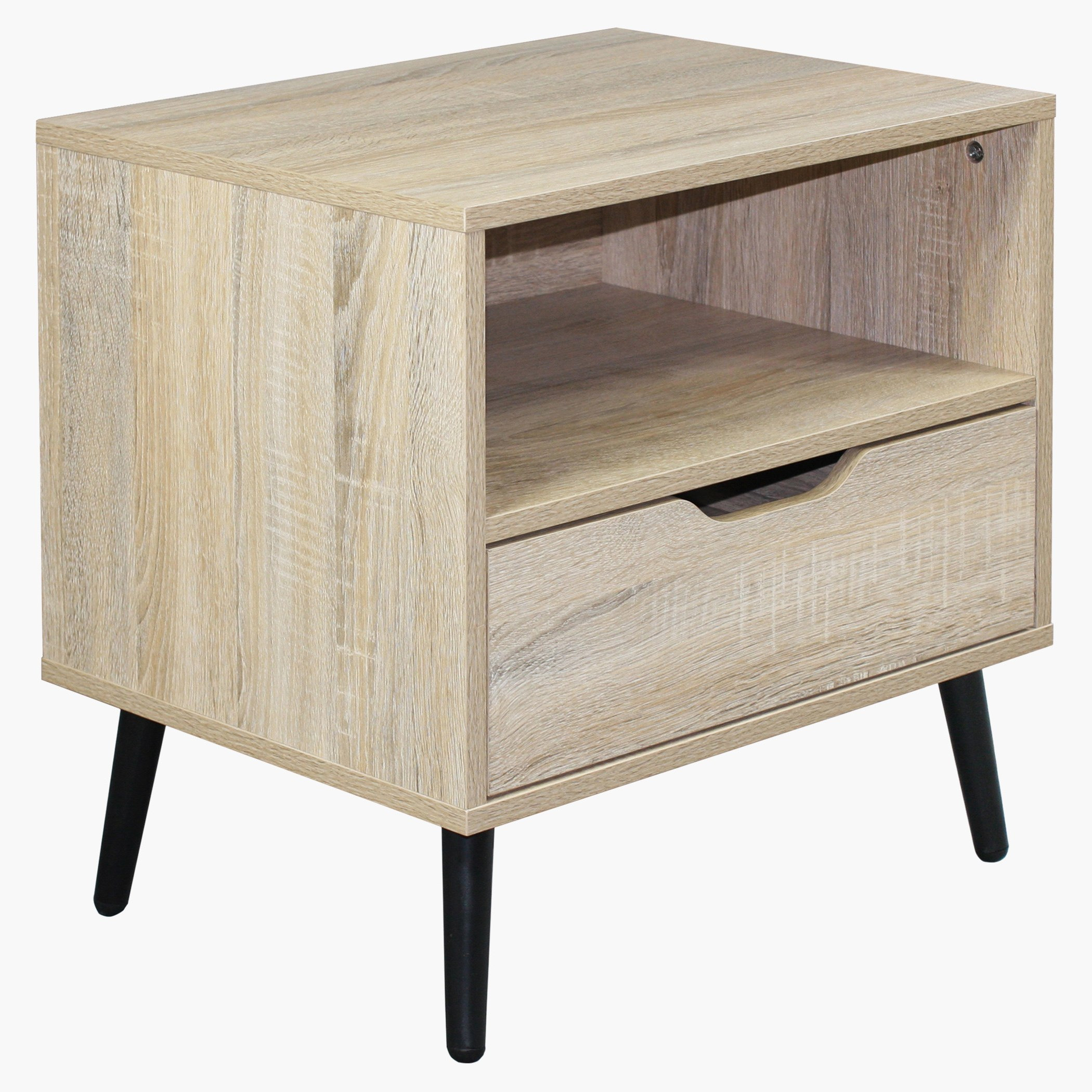طاولة جانبية بدرج واحد من بون-hbxfurniture-livingroom-endtables-image-1