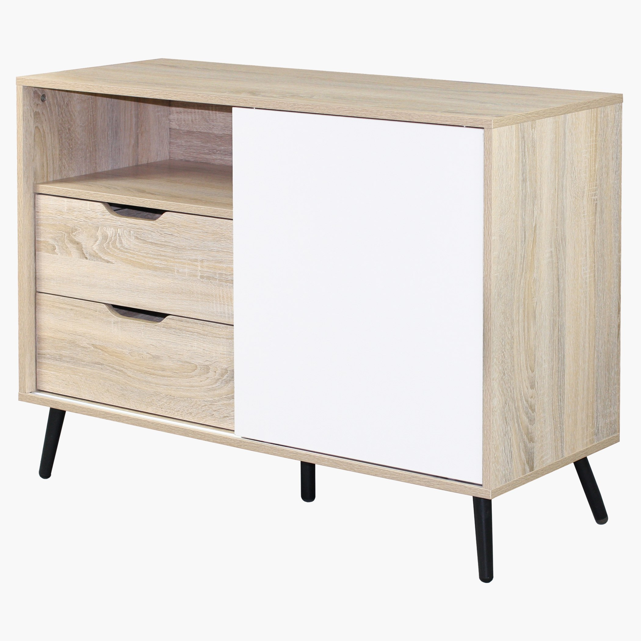 وحدة تخزين بثلاثة أدراج وباب يمكن استخدامه على الوجهين-hbxfurniture-diningroom-buffetsandsideboards-image-1