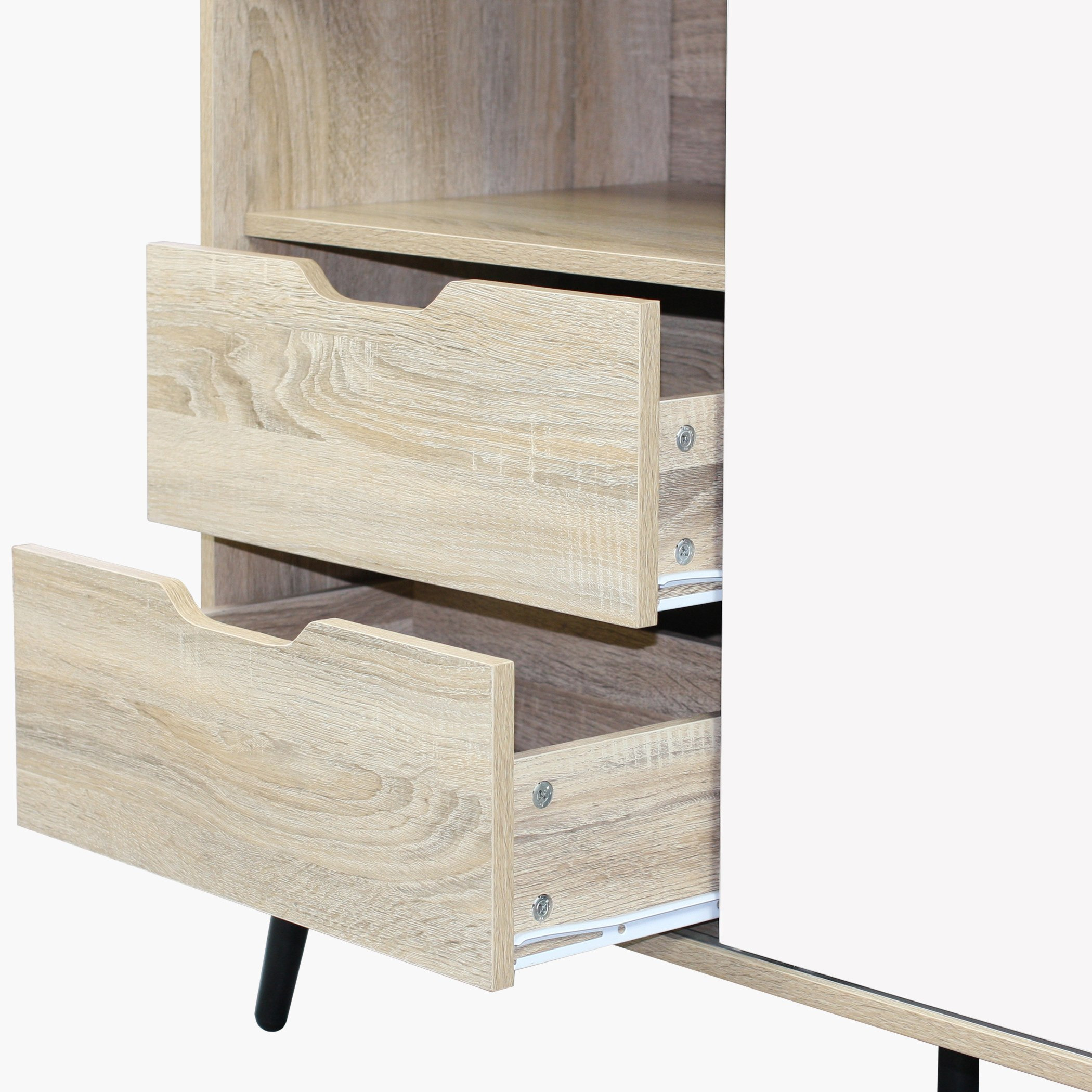 وحدة تخزين بثلاثة أدراج وباب يمكن استخدامه على الوجهين-hbxfurniture-diningroom-buffetsandsideboards-image-11