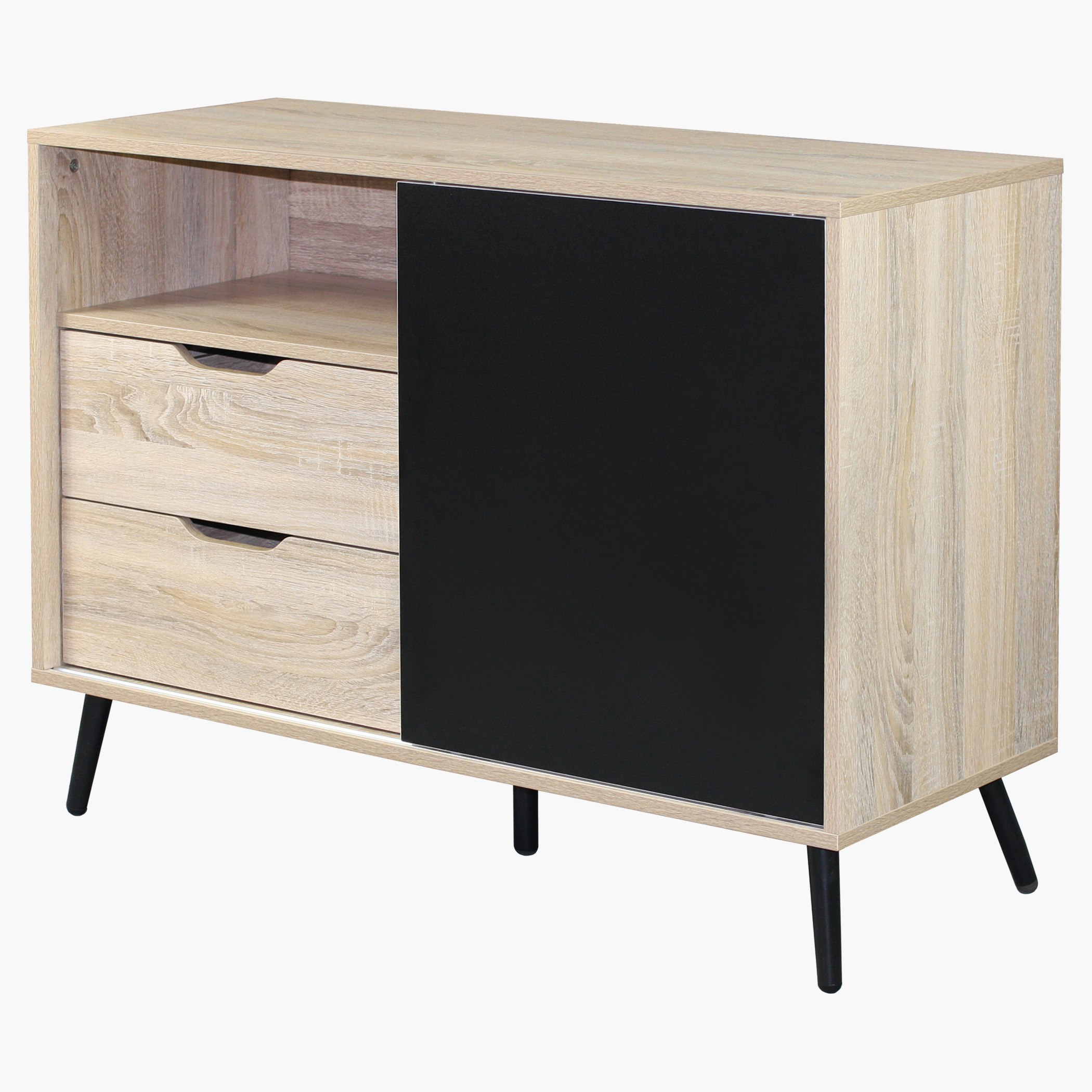 وحدة تخزين بثلاثة أدراج وباب يمكن استخدامه على الوجهين-hbxfurniture-diningroom-buffetsandsideboards-image-2