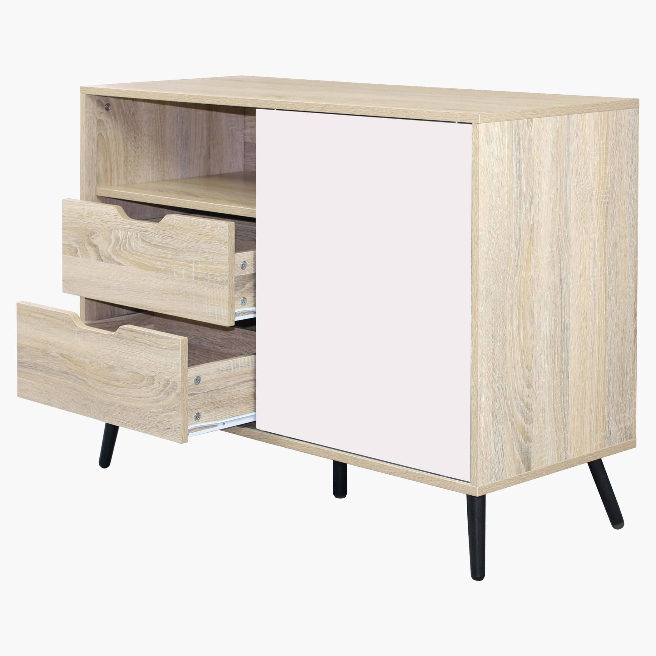 وحدة تخزين بثلاثة أدراج وباب يمكن استخدامه على الوجهين-hbxfurniture-diningroom-buffetsandsideboards-image-7