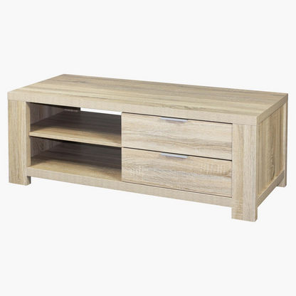 Hanover Coffee Table with 2-Drawers and Shelves