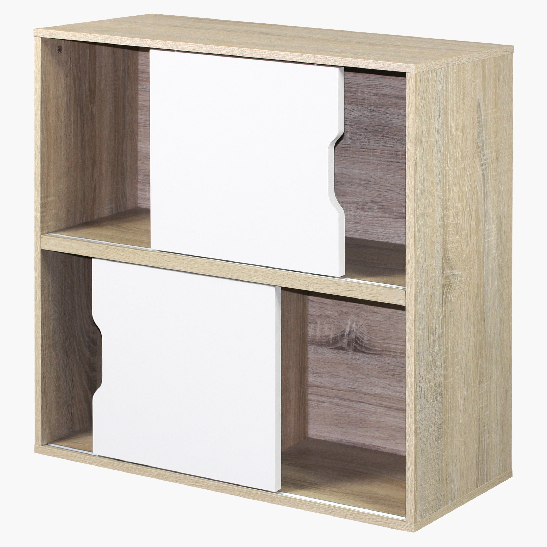 وحدة تخزين بـ4 أرفف وبابين قابلين للعكس من زيوريخ - 30x78x78 سم-hbxfurniture-office-bookcases-image-6