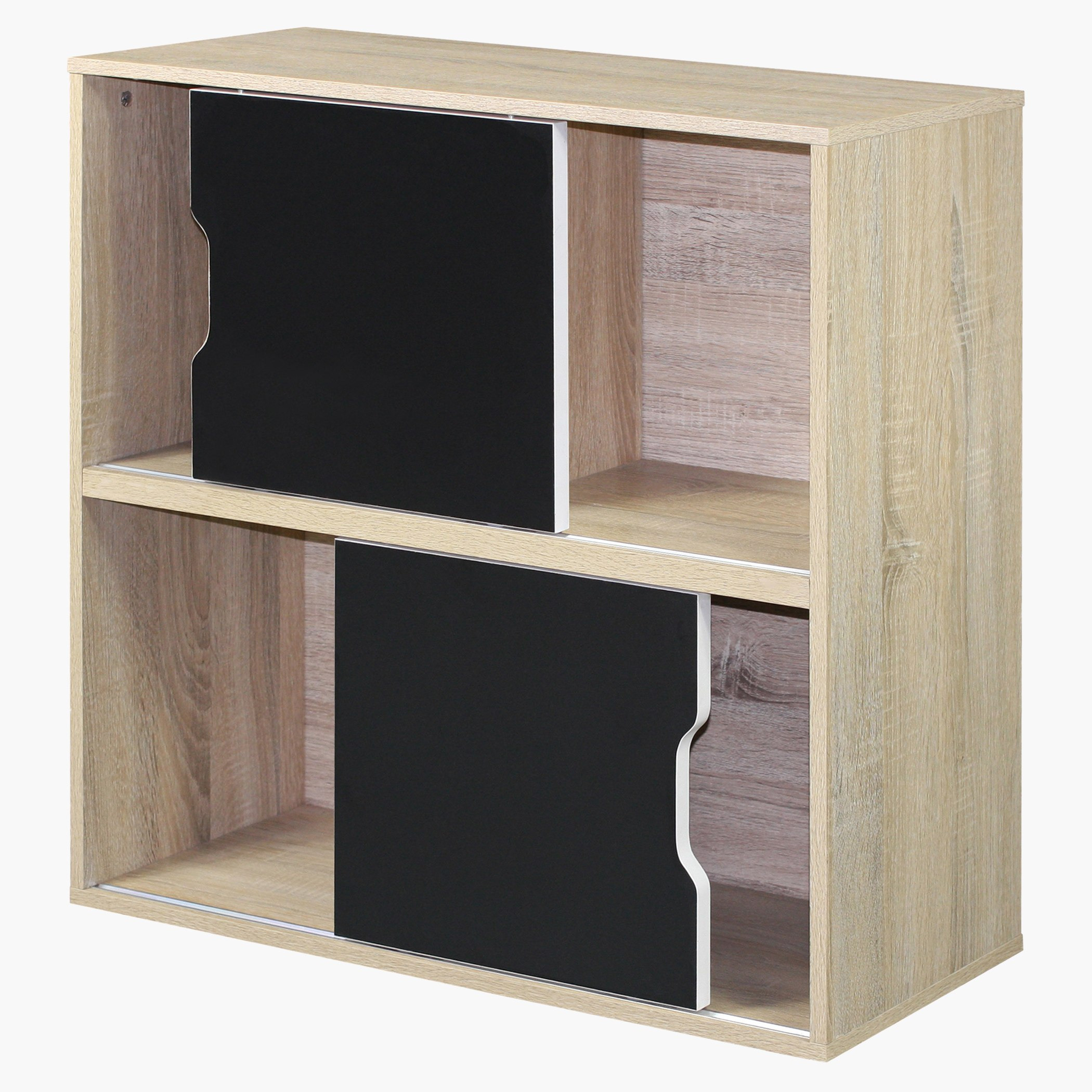 وحدة تخزين بـ4 أرفف وبابين قابلين للعكس من زيوريخ - 30x78x78 سم-hbxfurniture-office-bookcases-image-7