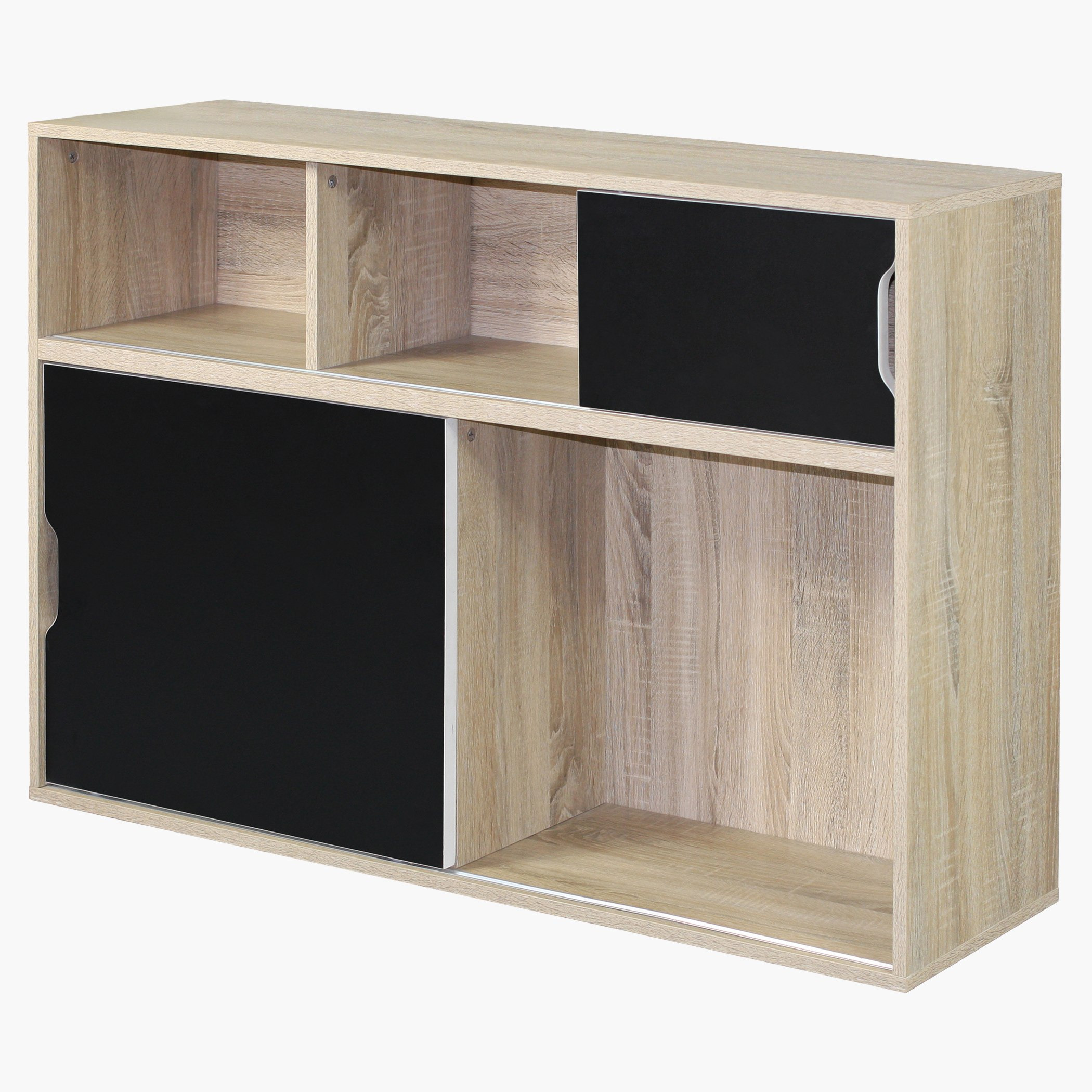 Zurich 5-Shelf Storage Unit with 2 Reversible Doors - 30x116x78 cm-PROMO_HB_SA_HBX10_TH1000_NEW_031025-image-2