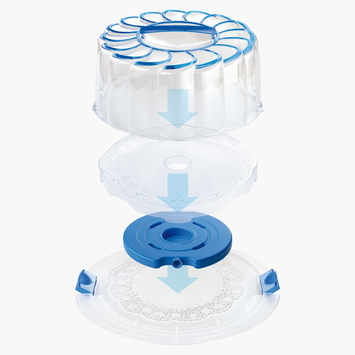 Snips Ice Cream Cake Holder Container-hbxdecorandfurnishings-tabletop-serveware-image-2